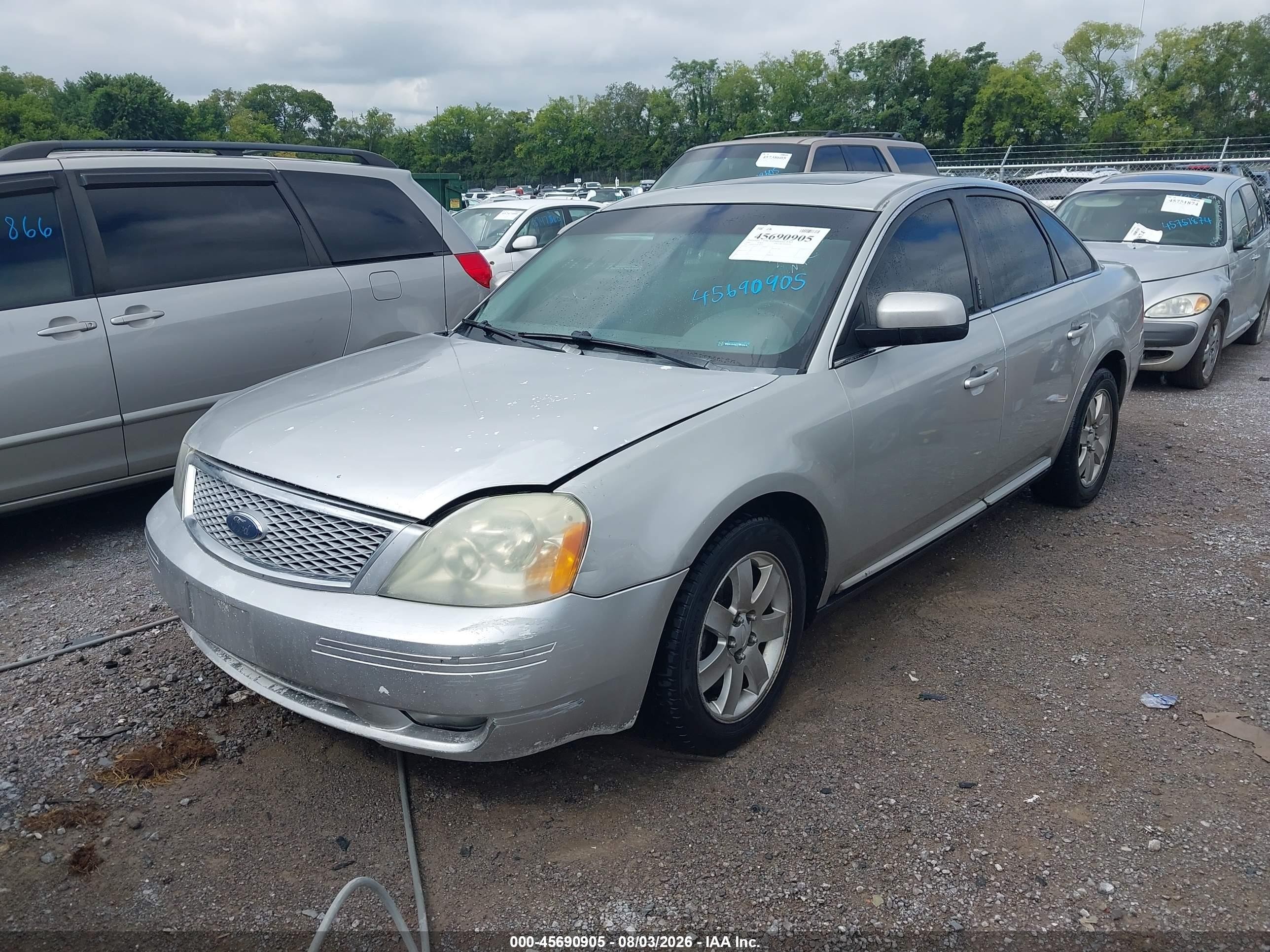 2006 Ford Five Hundred Sel Серебряный vin: 1FAHP24136G180142