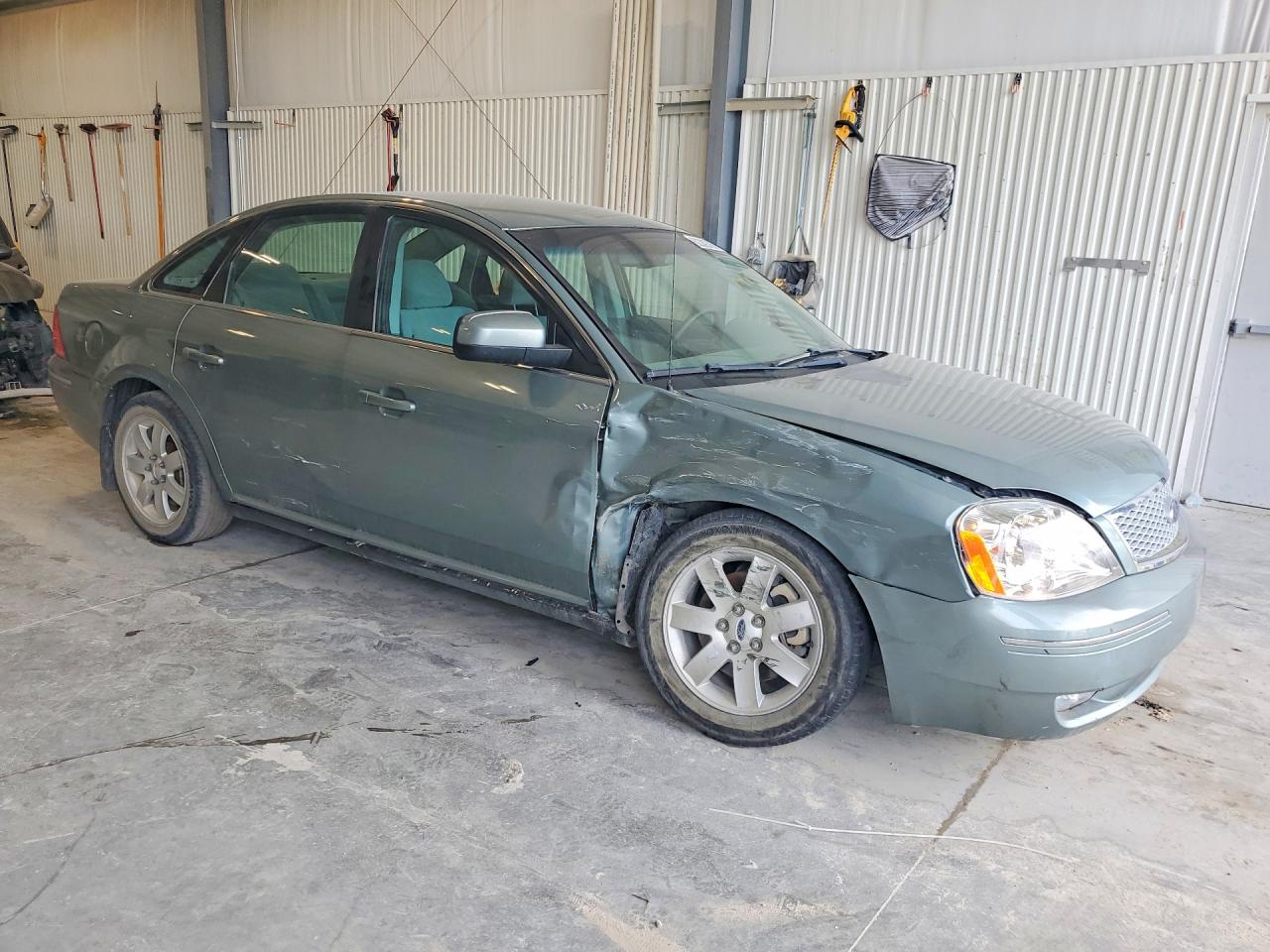 2007 Ford Five Hundred Sel Синий vin: 1FAHP24137G124848