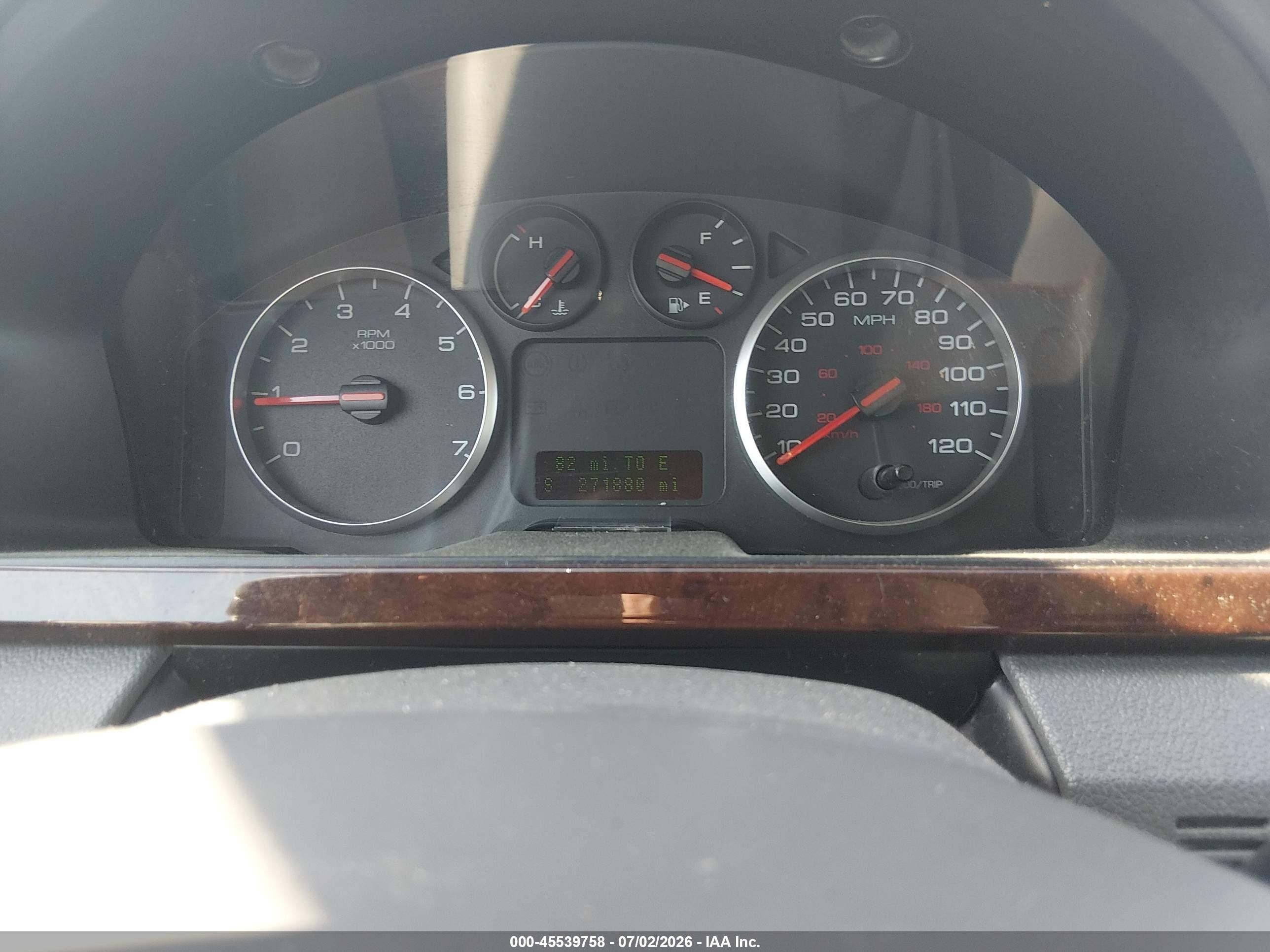 2007 Ford Five Hundred Sel Серый vin: 1FAHP24167G136556