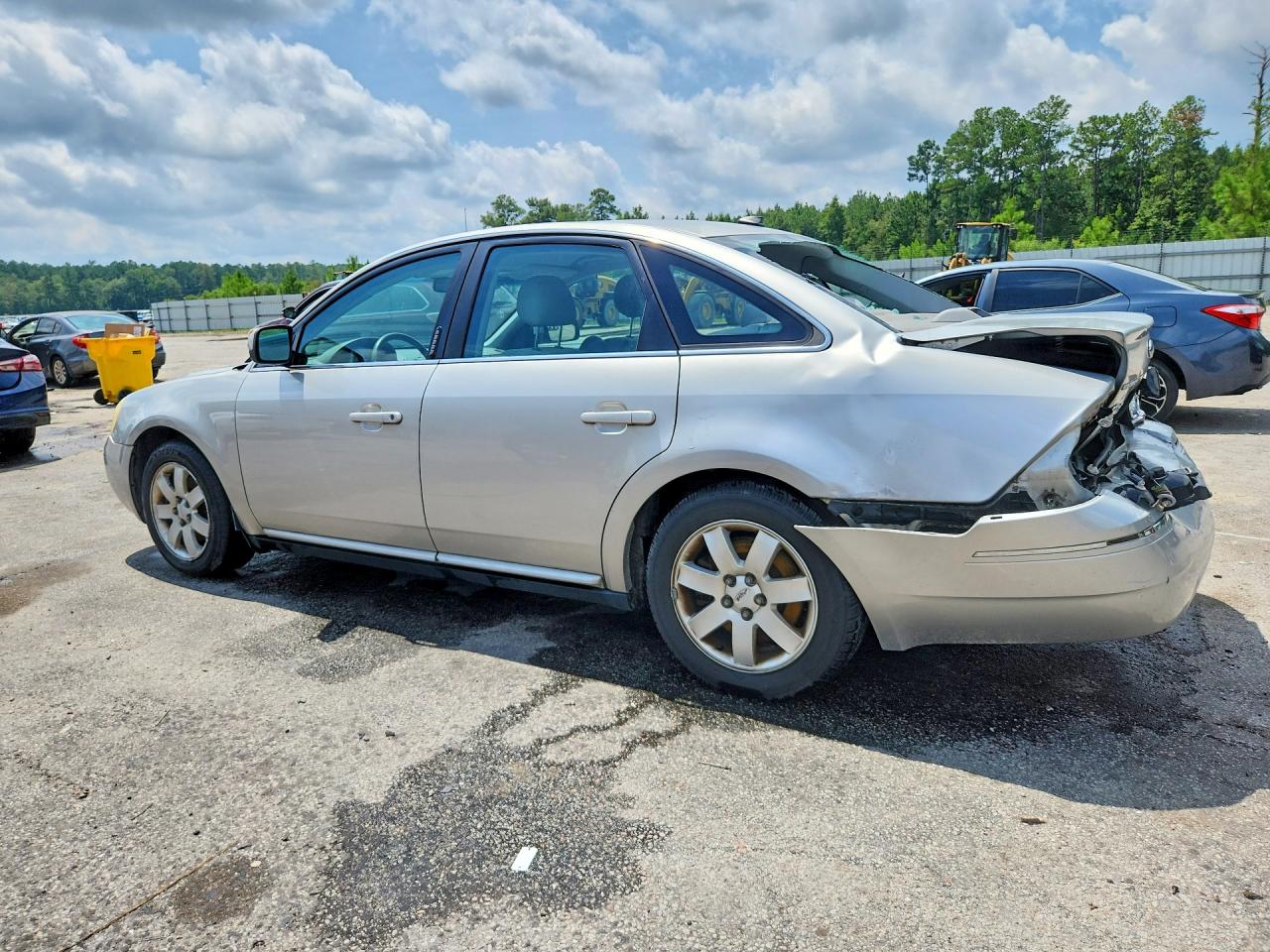 2007 Ford Five Hundred Sel Silver vin: 1FAHP24177G160946