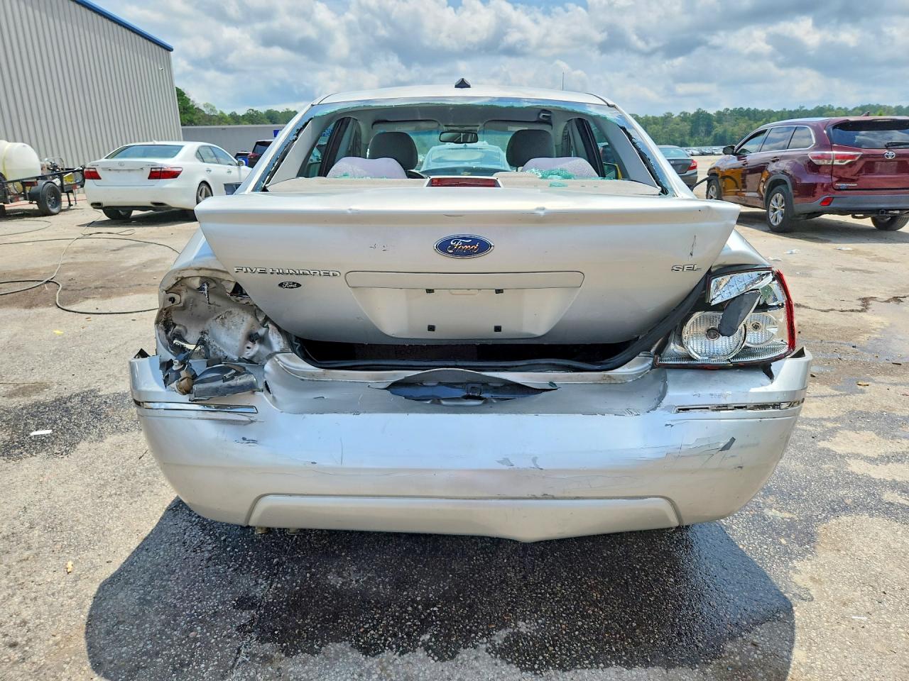 2007 Ford Five Hundred Sel Silver vin: 1FAHP24177G160946