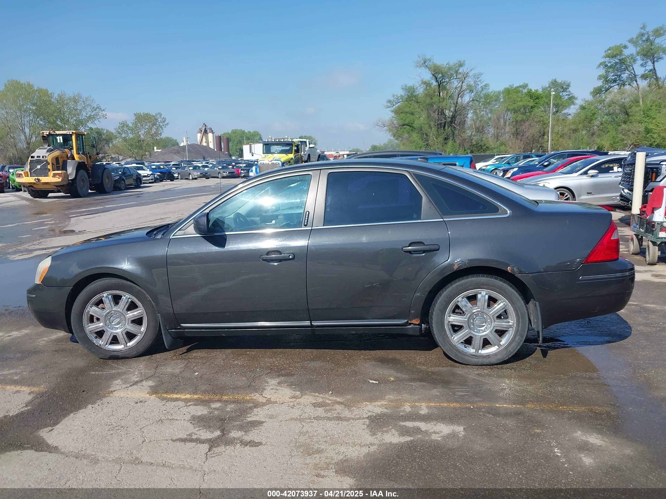 2007 Ford Five Hundred Sel Gray vin: 1FAHP24187G138244