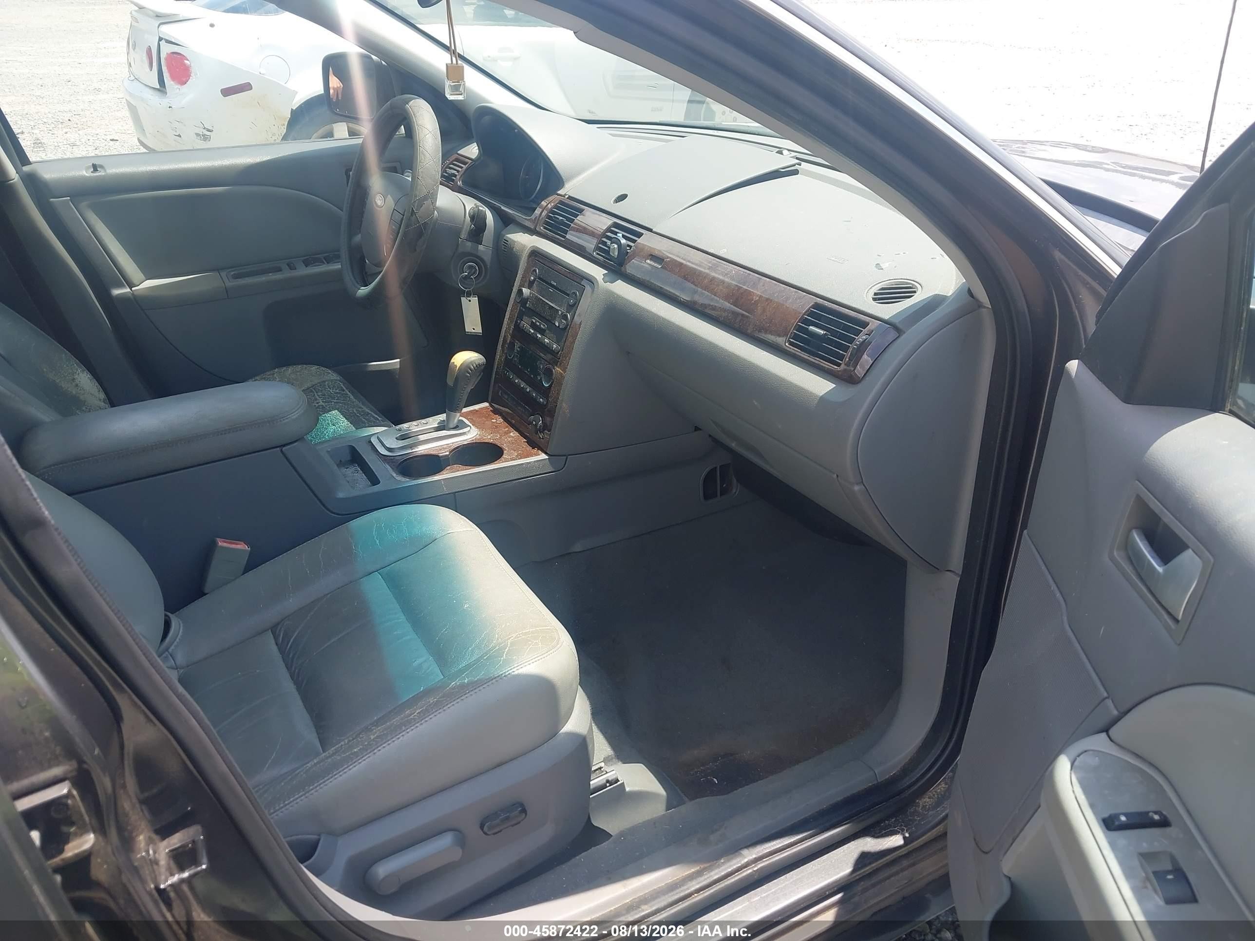 2007 Ford Five Hundred Sel Серый vin: 1FAHP24197G122893