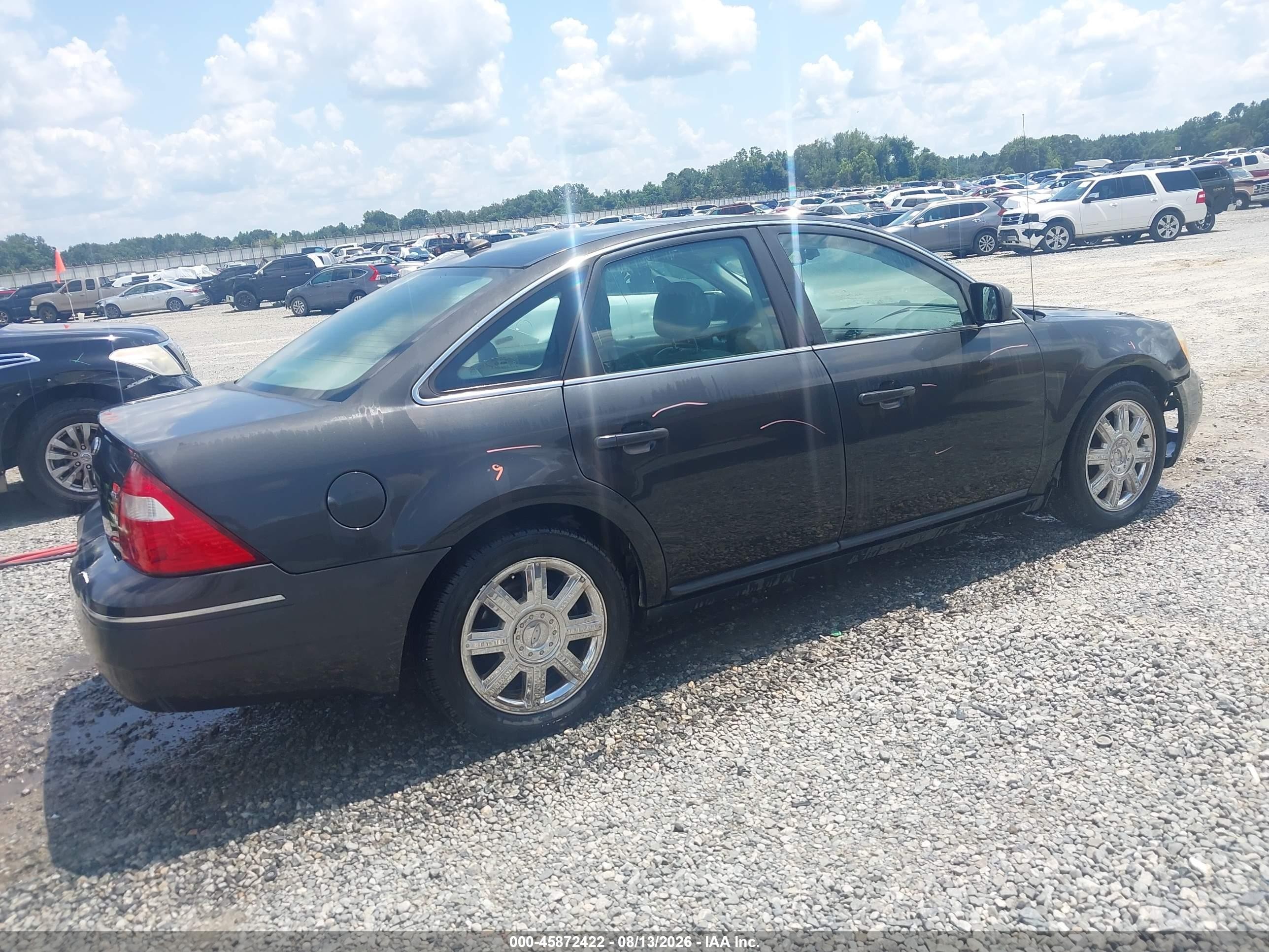 2007 Ford Five Hundred Sel Серый vin: 1FAHP24197G122893