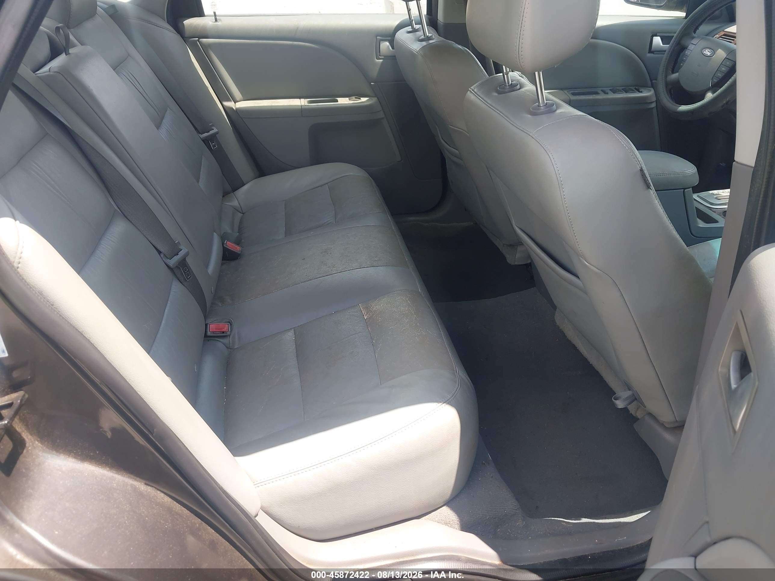 2007 Ford Five Hundred Sel Серый vin: 1FAHP24197G122893