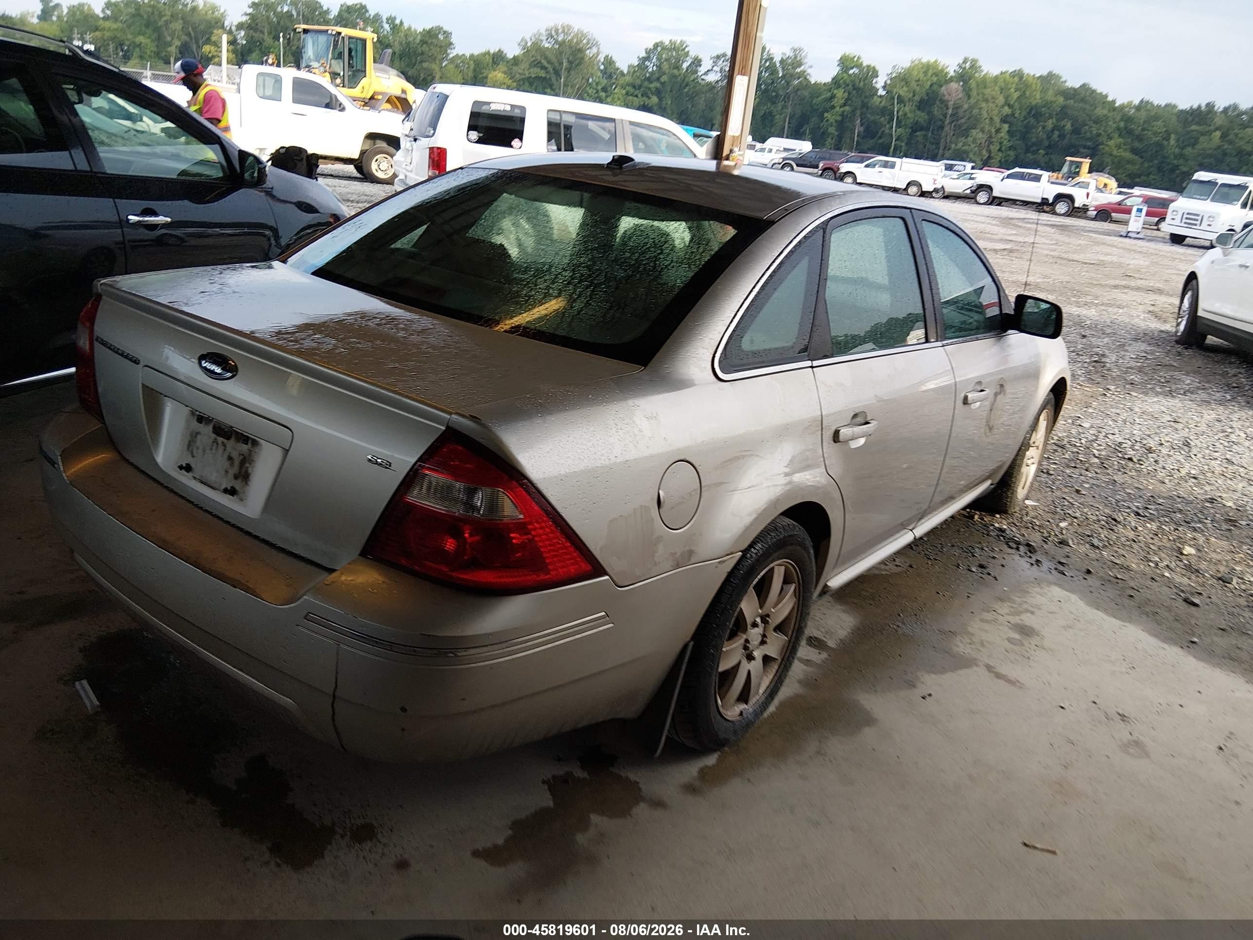 2007 Ford Five Hundred Sel Gray vin: 1FAHP24197G149737