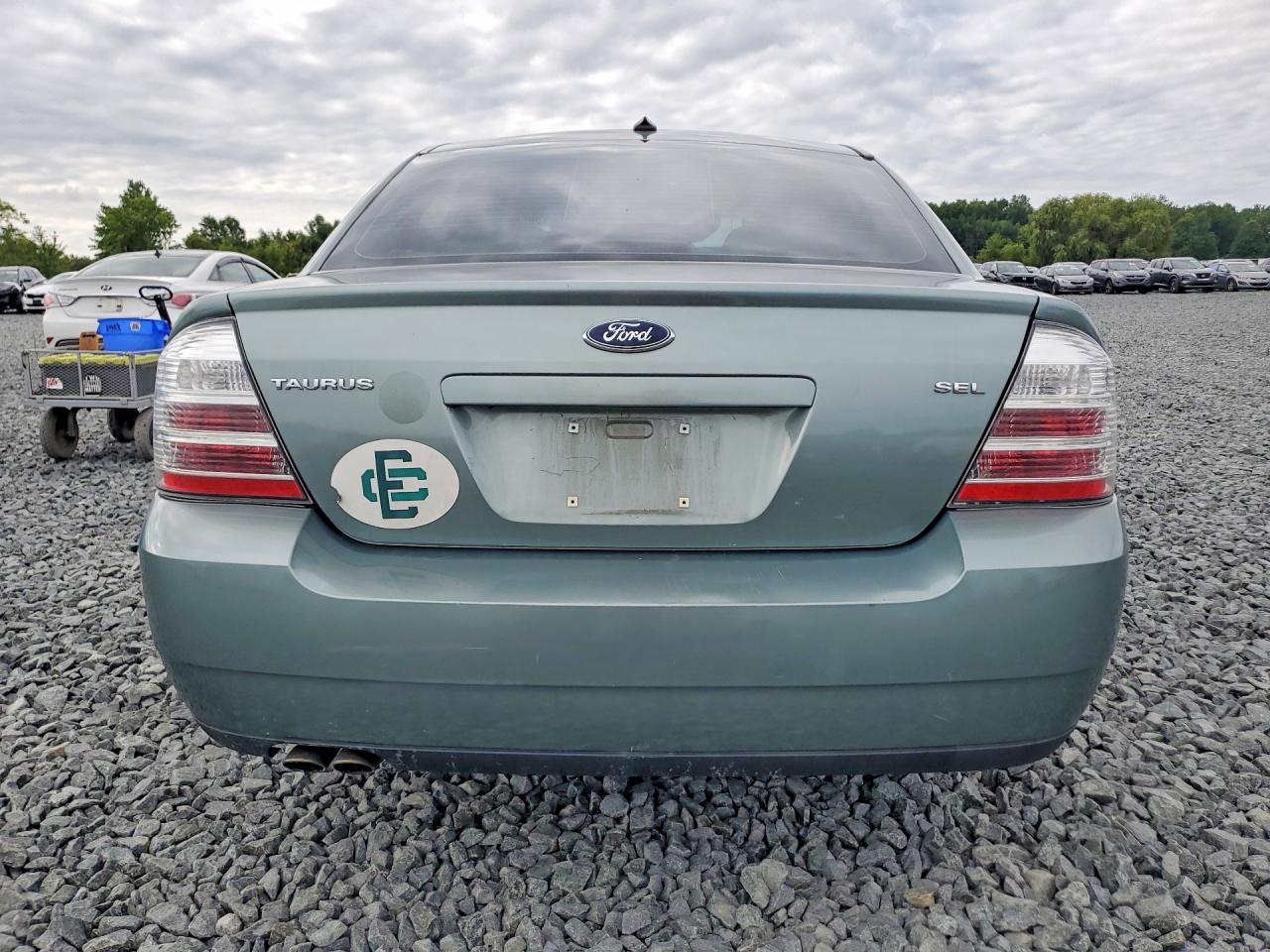 2008 Ford Taurus Sel Teal vin: 1FAHP24W08G111472