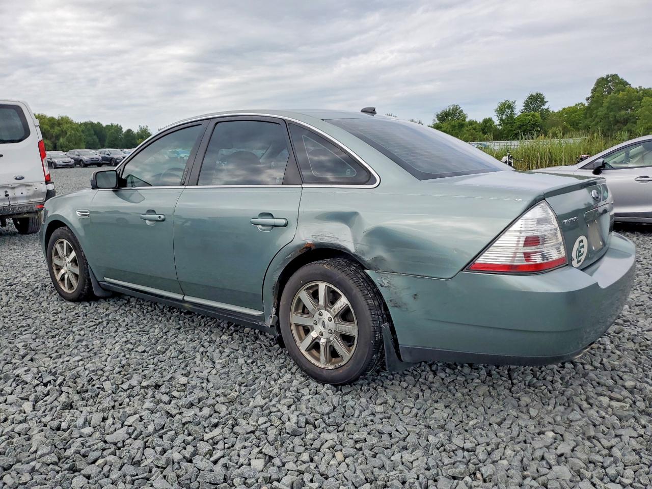 2008 Ford Taurus Sel Teal vin: 1FAHP24W08G111472