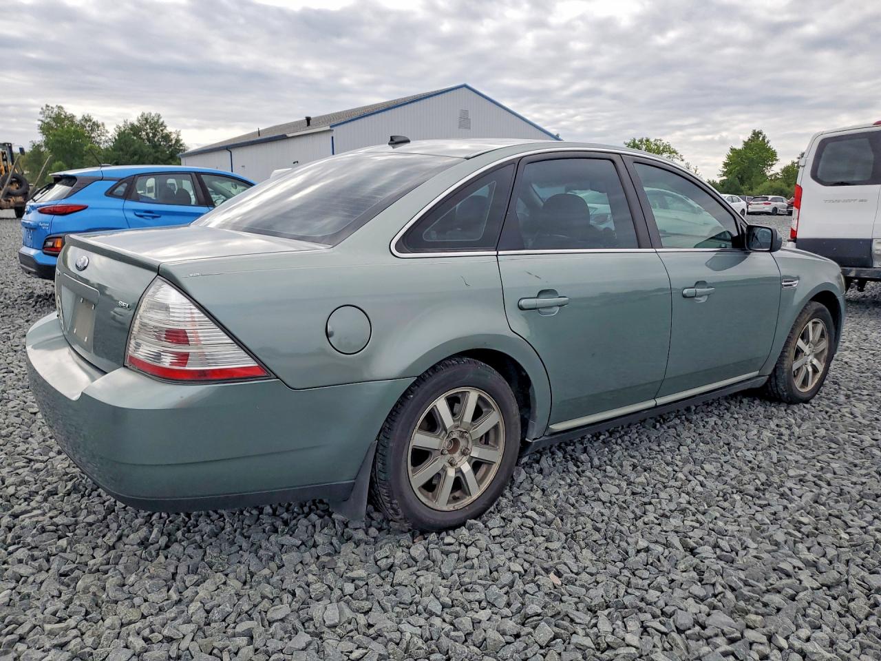 2008 Ford Taurus Sel Teal vin: 1FAHP24W08G111472