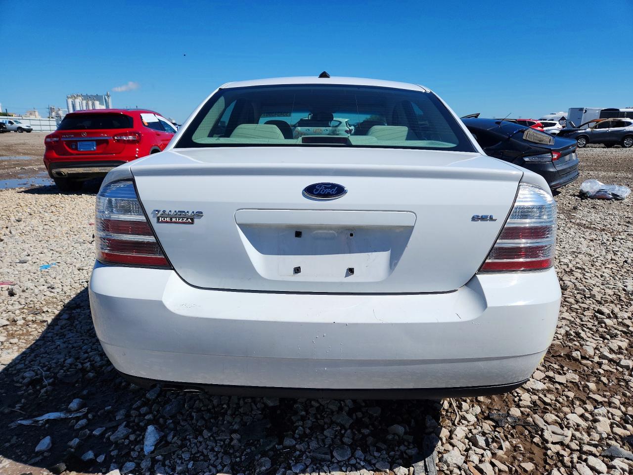 2008 Ford Taurus Sel White vin: 1FAHP24W08G152796