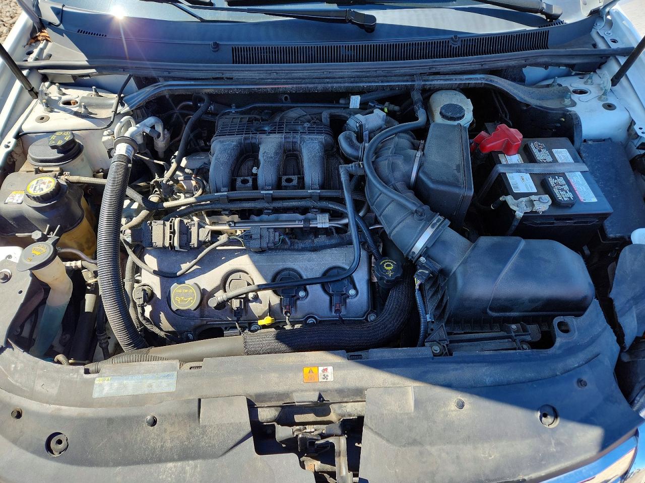 2008 Ford Taurus Sel White vin: 1FAHP24W08G152796