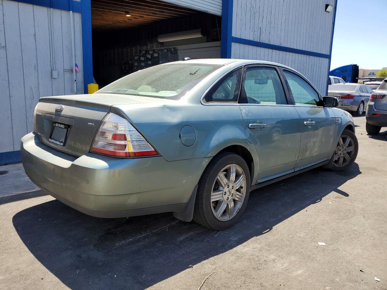 2008 Ford Taurus Sel Turquoise vin: 1FAHP24W08G156122
