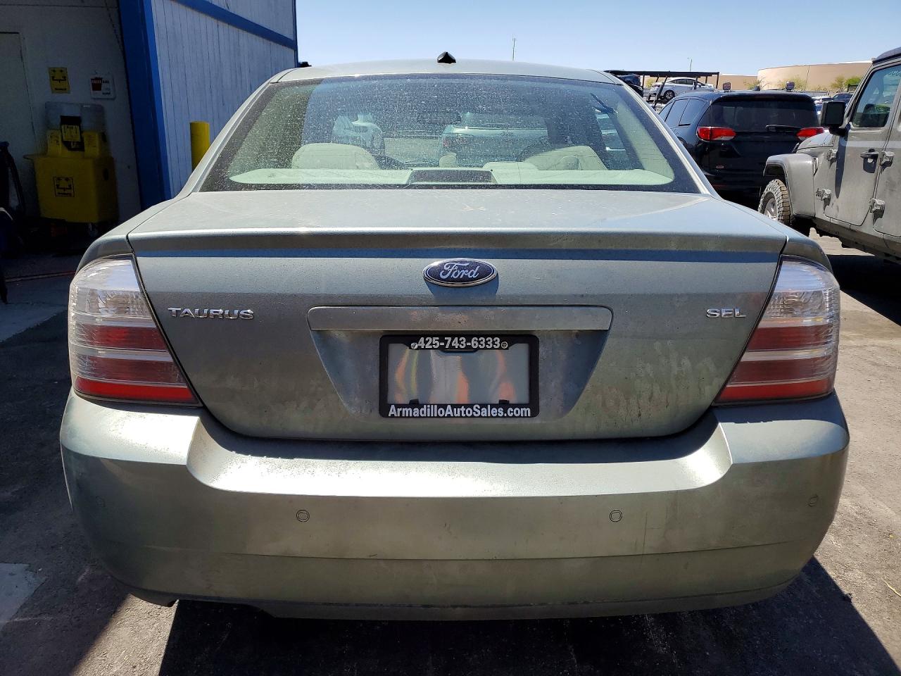 2008 Ford Taurus Sel Turquoise vin: 1FAHP24W08G156122