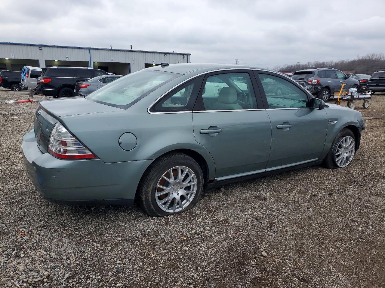2008 Ford Taurus Sel Teal vin: 1FAHP24W18G134291