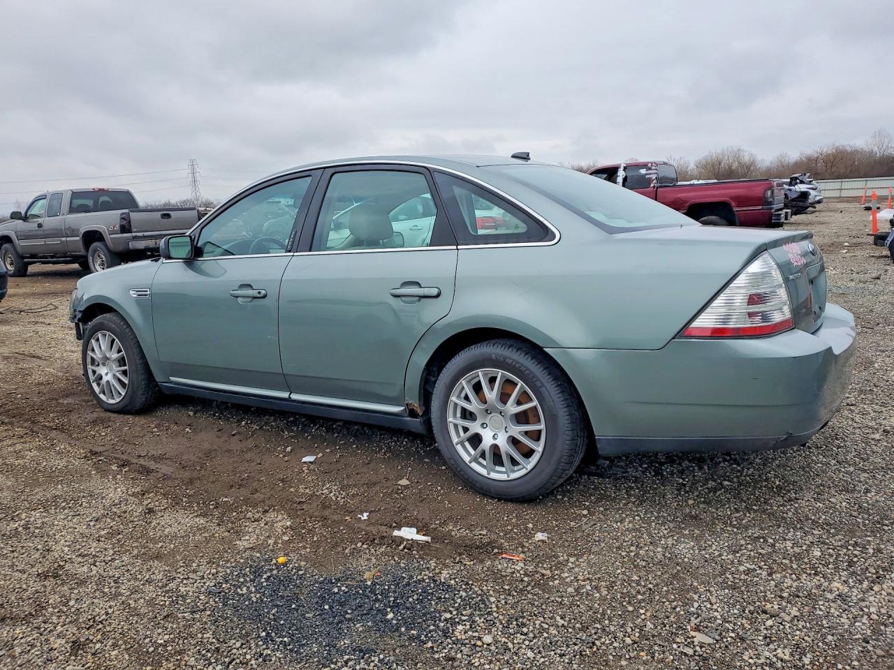 2008 Ford Taurus Sel Teal vin: 1FAHP24W18G134291