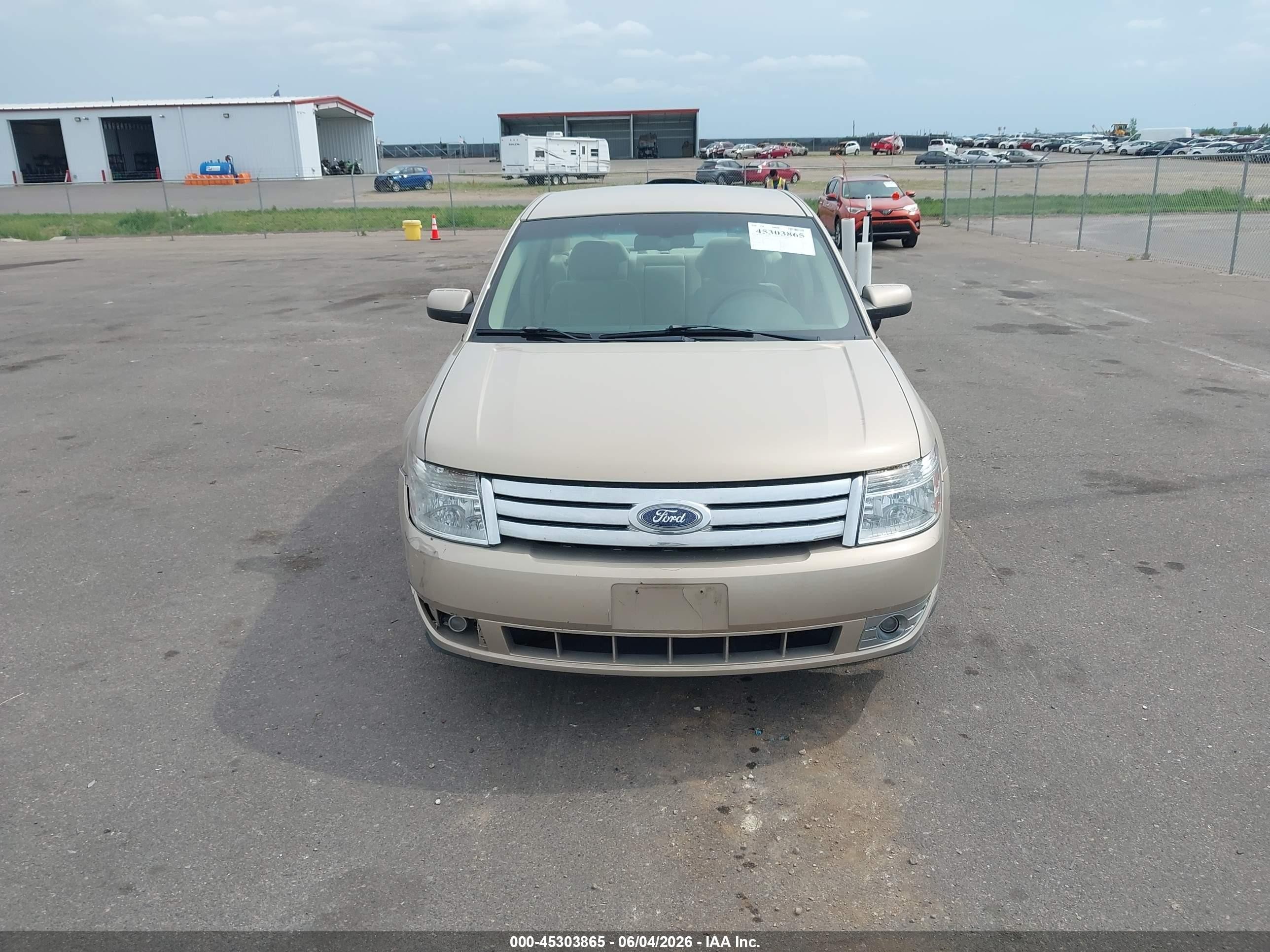 2008 Ford Taurus Sel Gold vin: 1FAHP24W18G143136