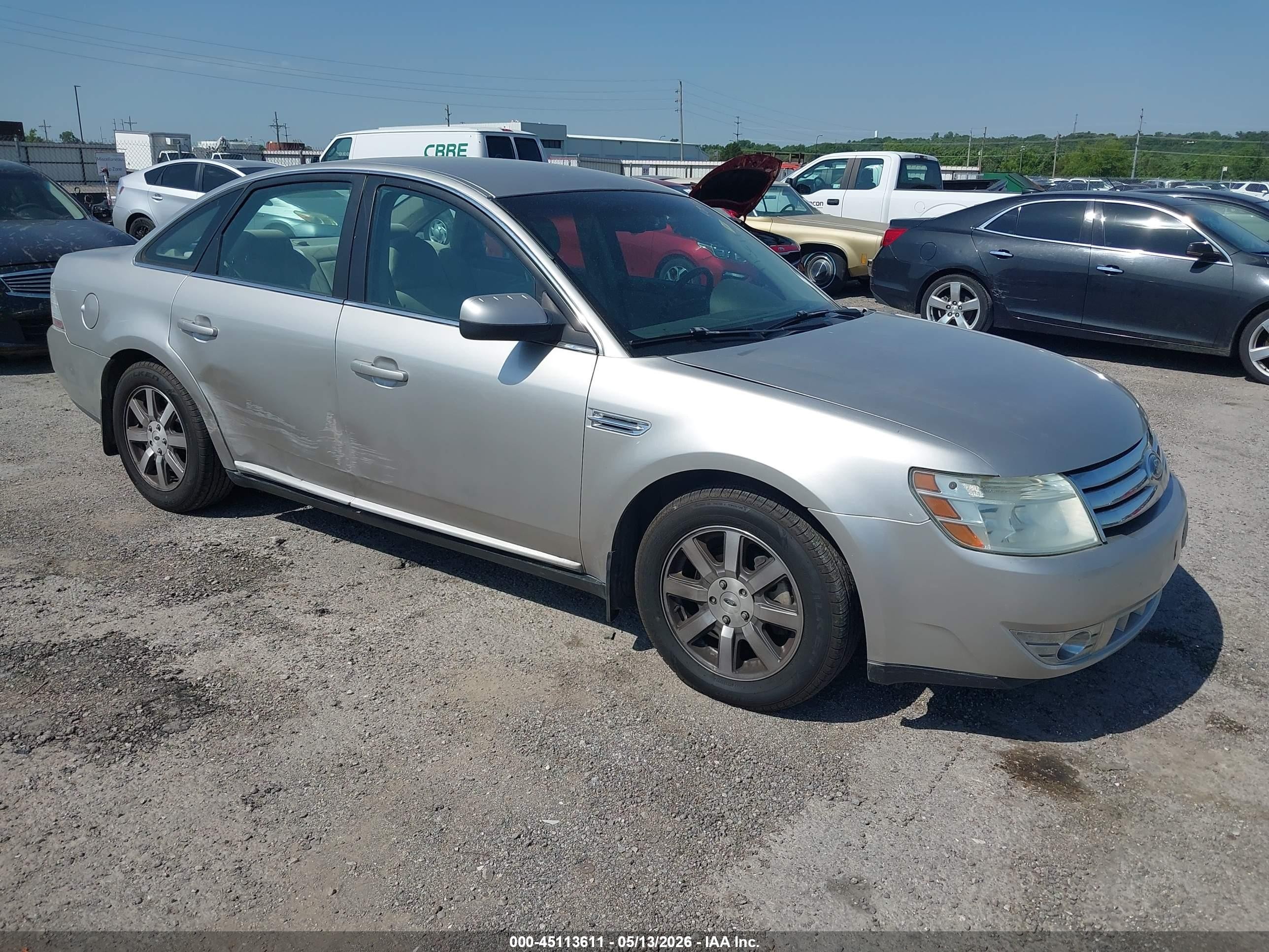 2008 Ford Taurus Sel Silver vin: 1FAHP24W28G101221