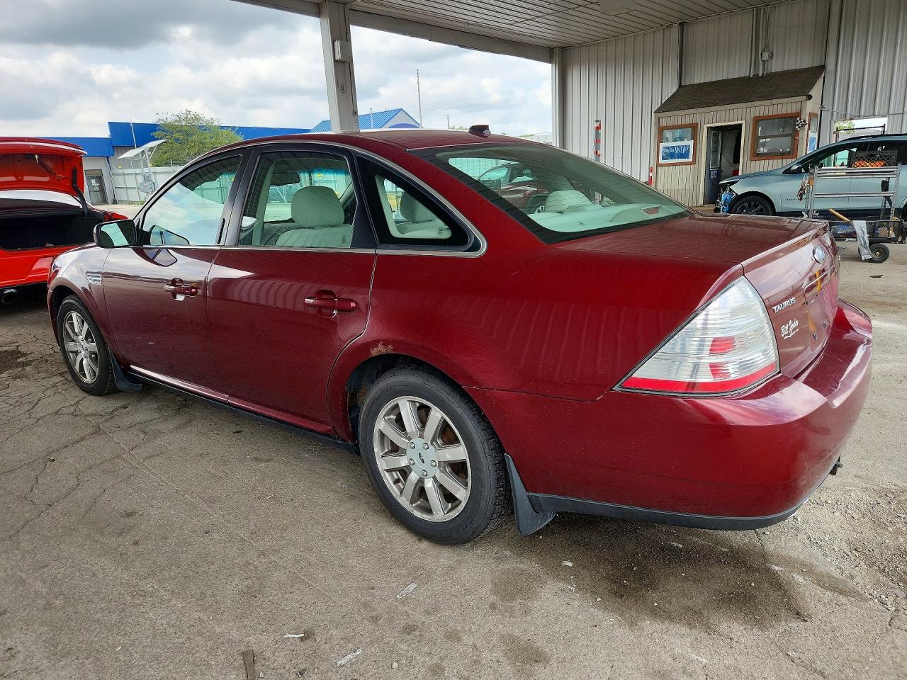 2008 Ford Taurus Sel Бордовый vin: 1FAHP24W28G139404
