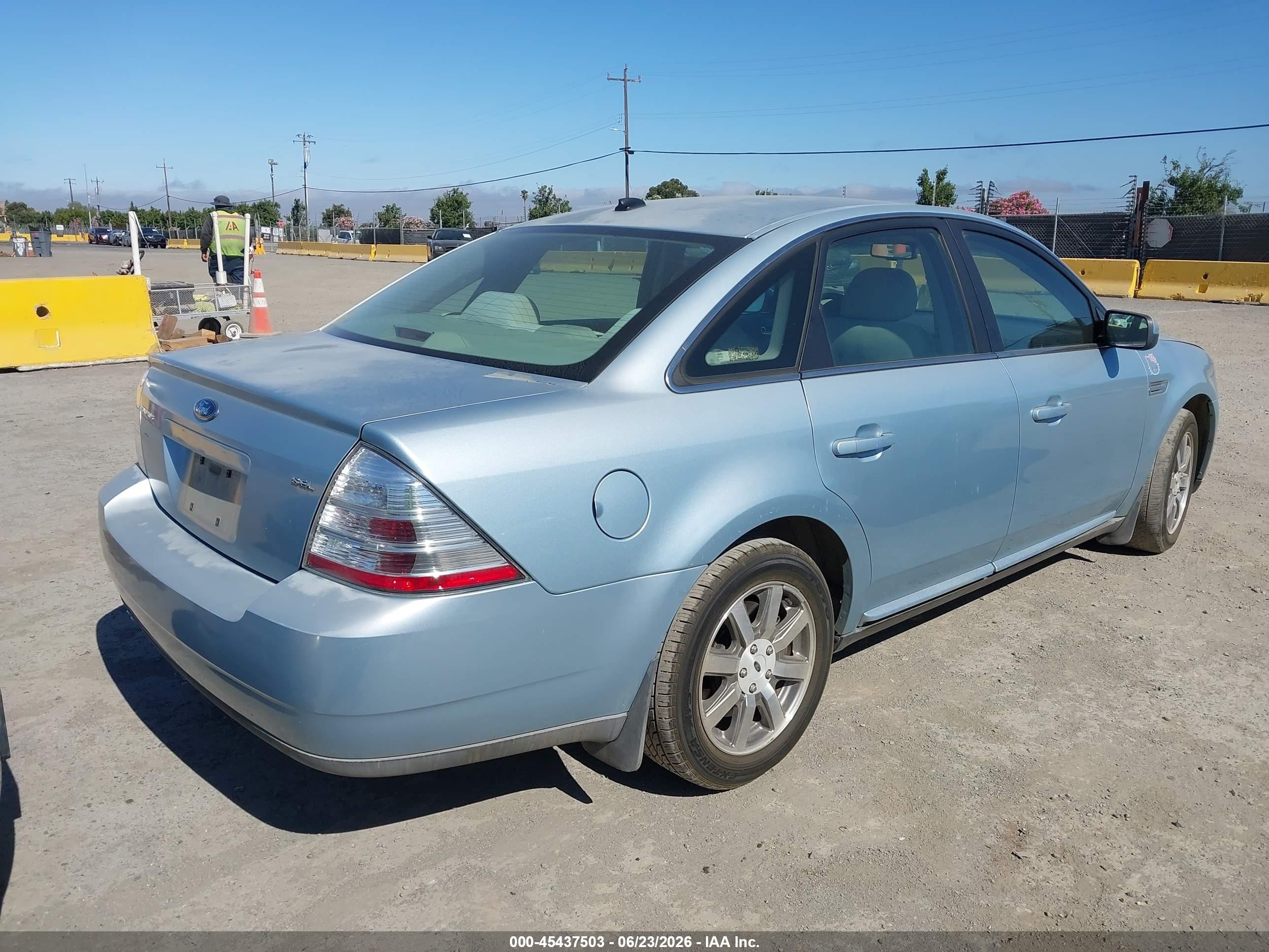 2008 Ford Taurus Sel Gray vin: 1FAHP24W28G139984