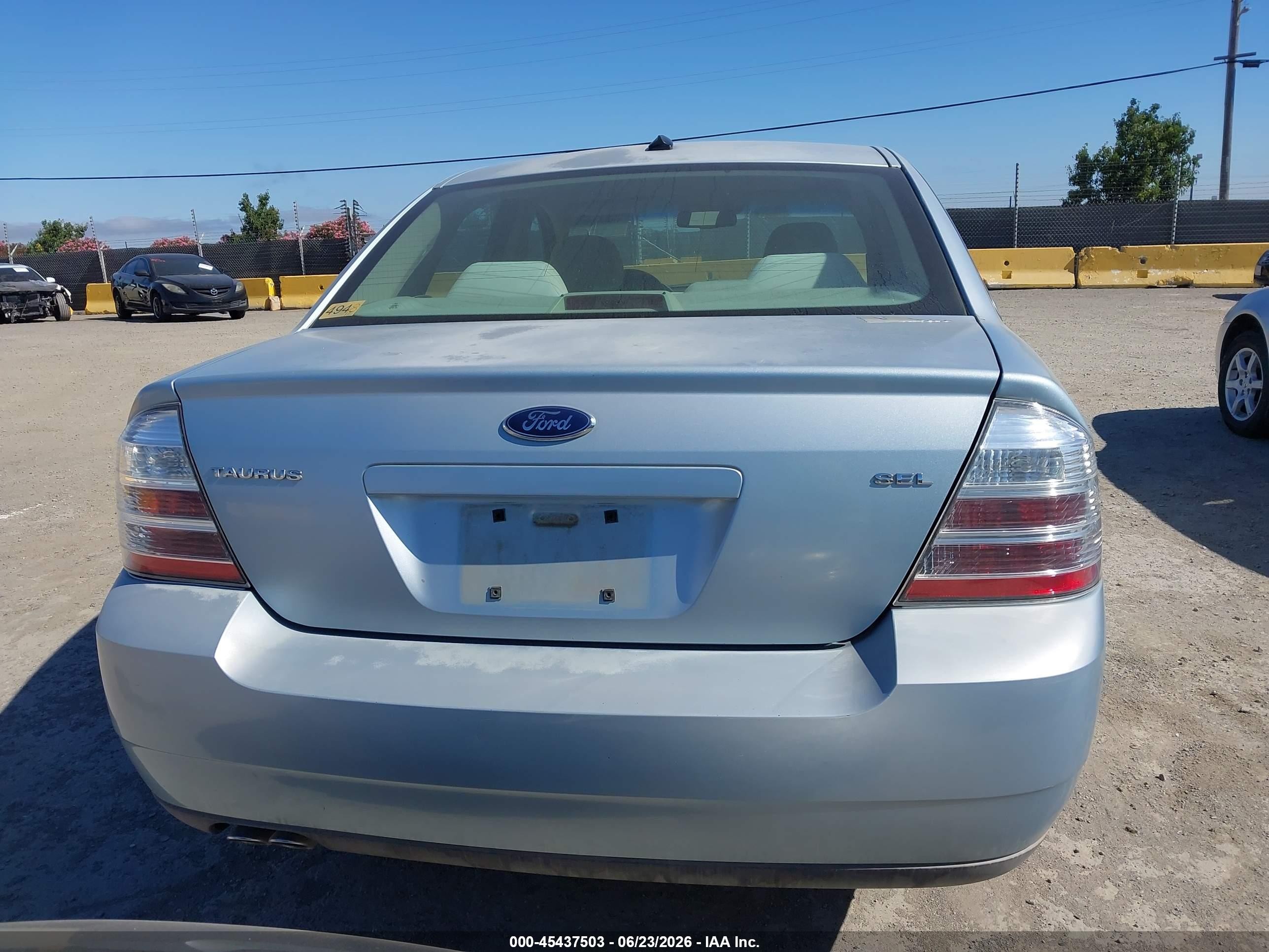 2008 Ford Taurus Sel Gray vin: 1FAHP24W28G139984