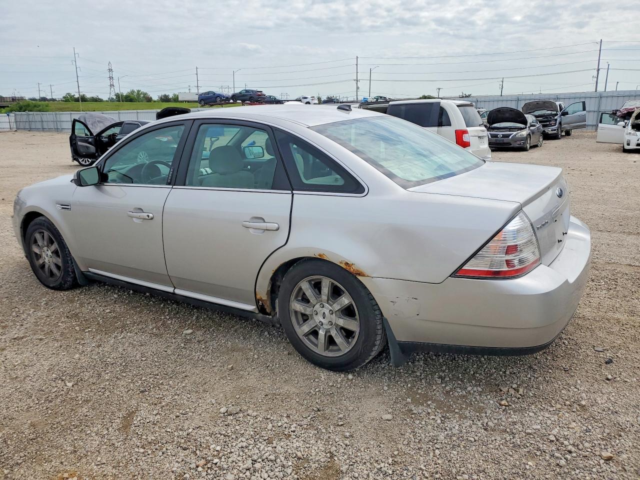 2008 Ford Taurus Sel Silver vin: 1FAHP24W28G141136