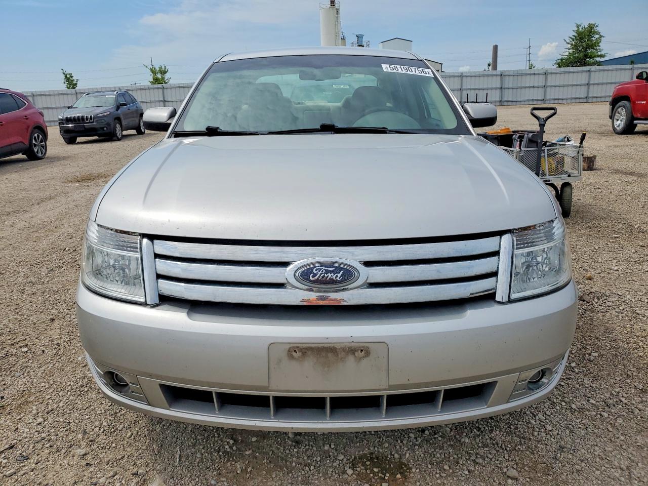2008 Ford Taurus Sel Silver vin: 1FAHP24W28G141136
