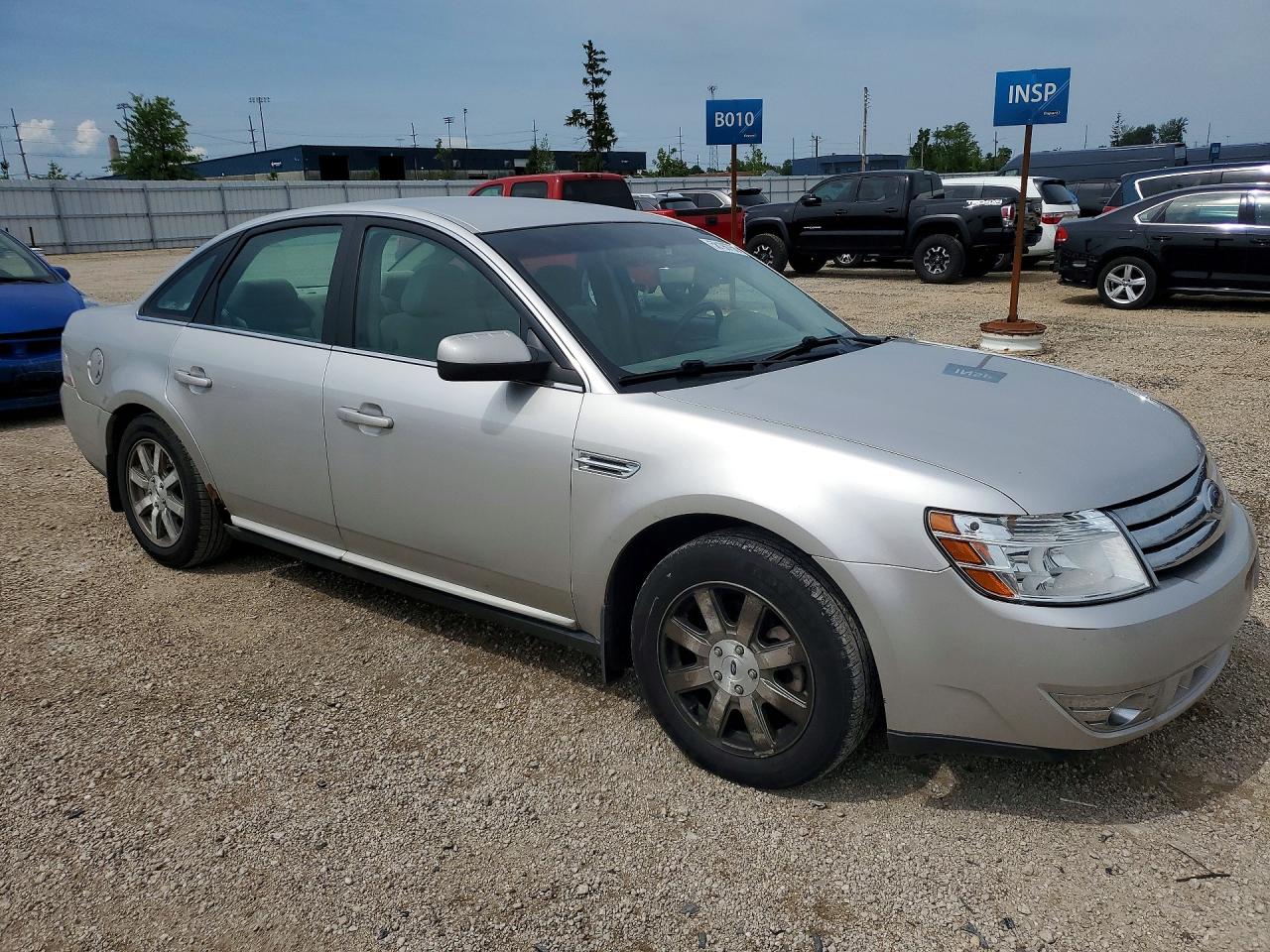 2008 Ford Taurus Sel Silver vin: 1FAHP24W28G141136