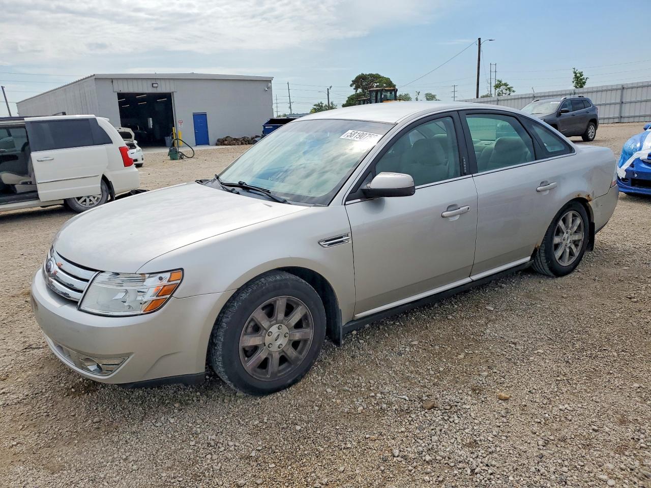 2008 Ford Taurus Sel Silver vin: 1FAHP24W28G141136