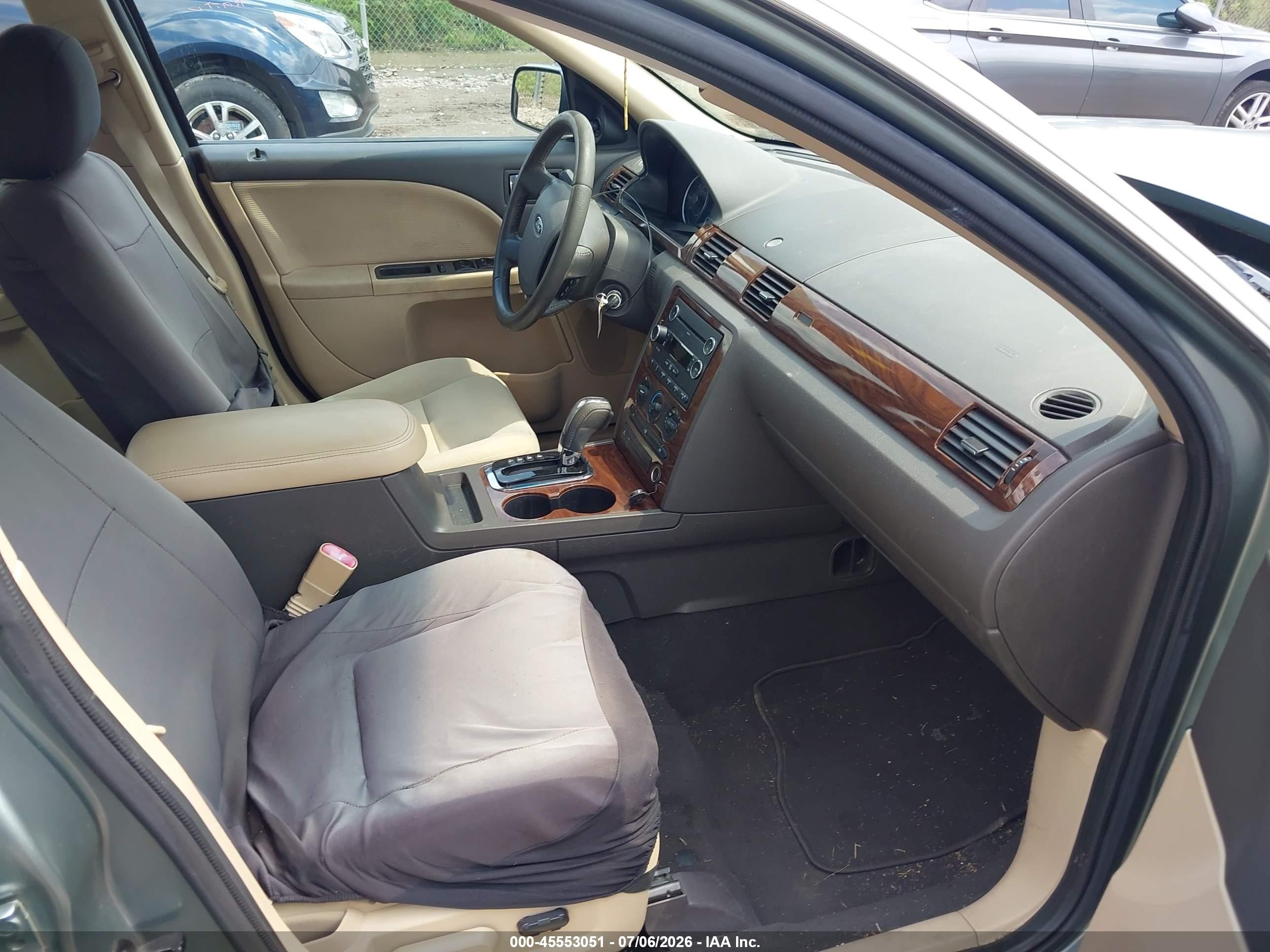 2008 Ford Taurus Sel Light Blue vin: 1FAHP24W28G141766
