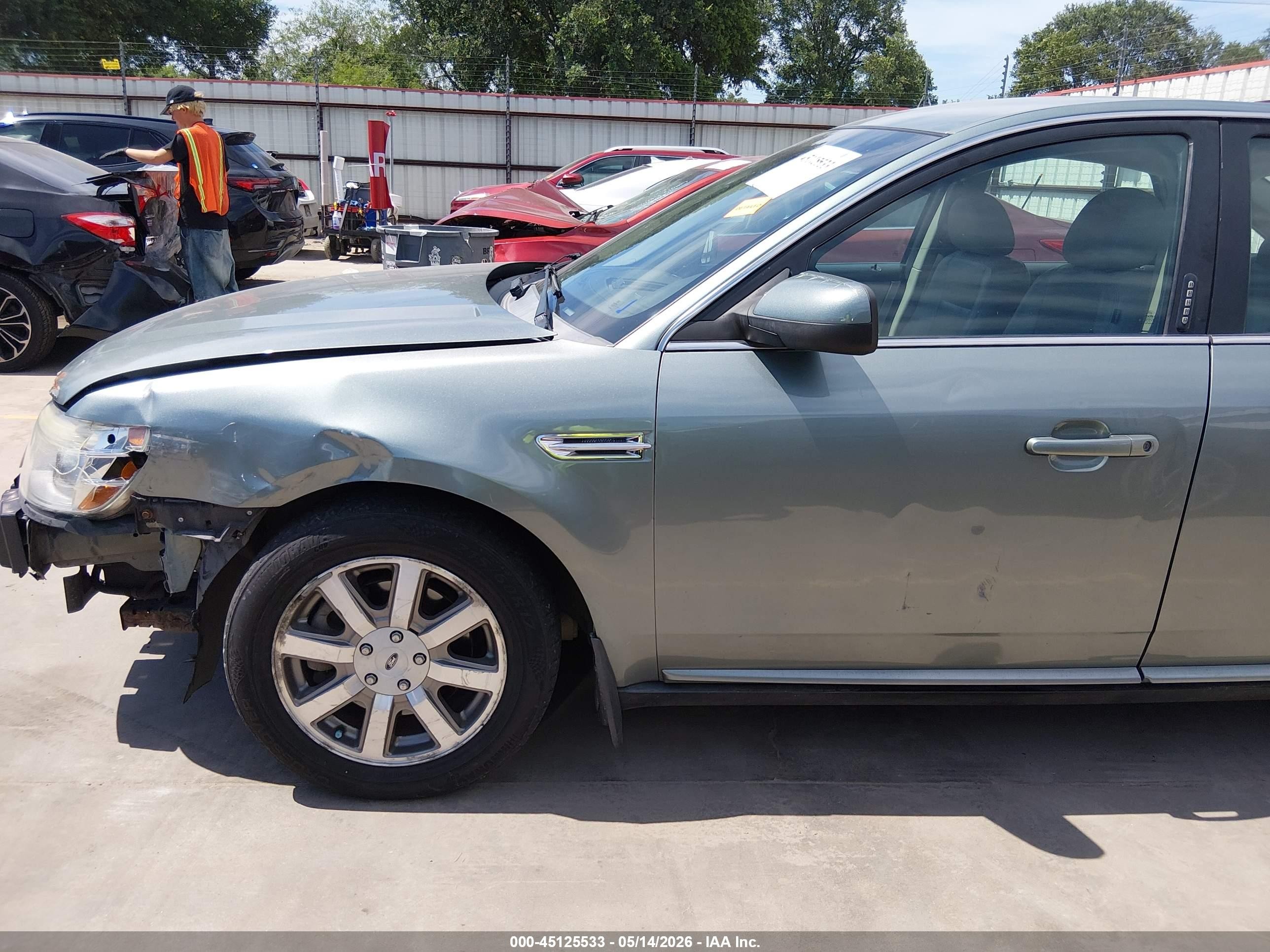 2008 Ford Taurus Sel Gray vin: 1FAHP24W28G143078