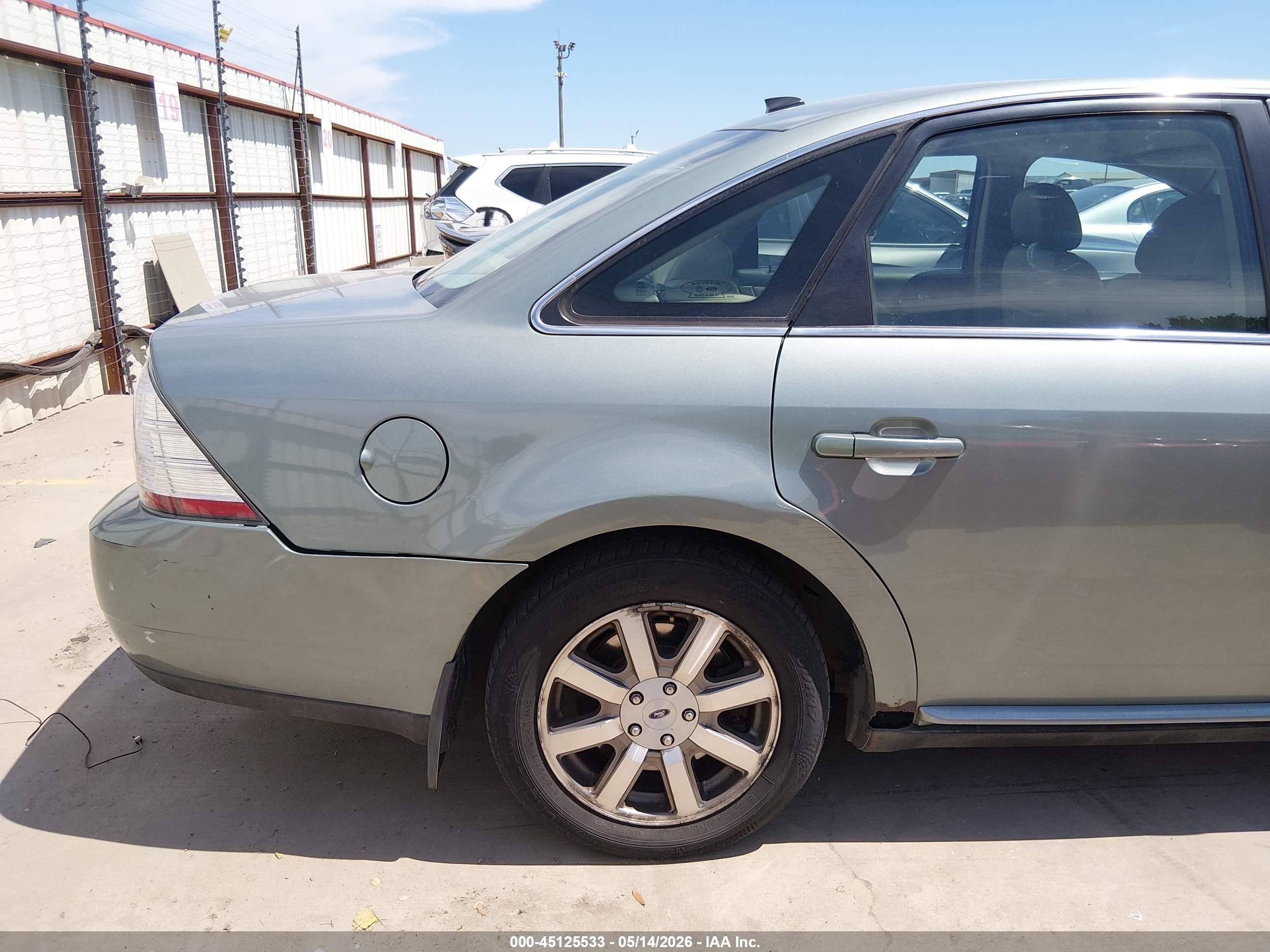 2008 Ford Taurus Sel Gray vin: 1FAHP24W28G143078