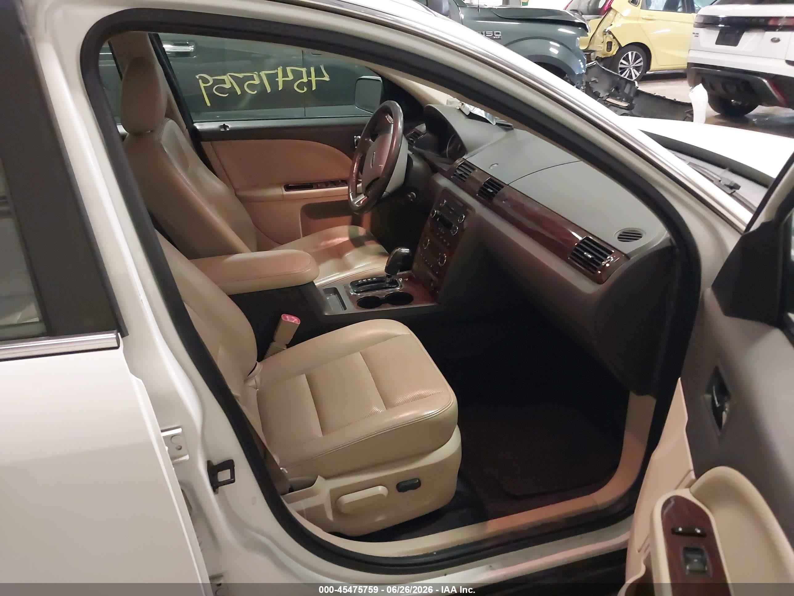 2008 Ford Taurus Sel White vin: 1FAHP24W38G111434