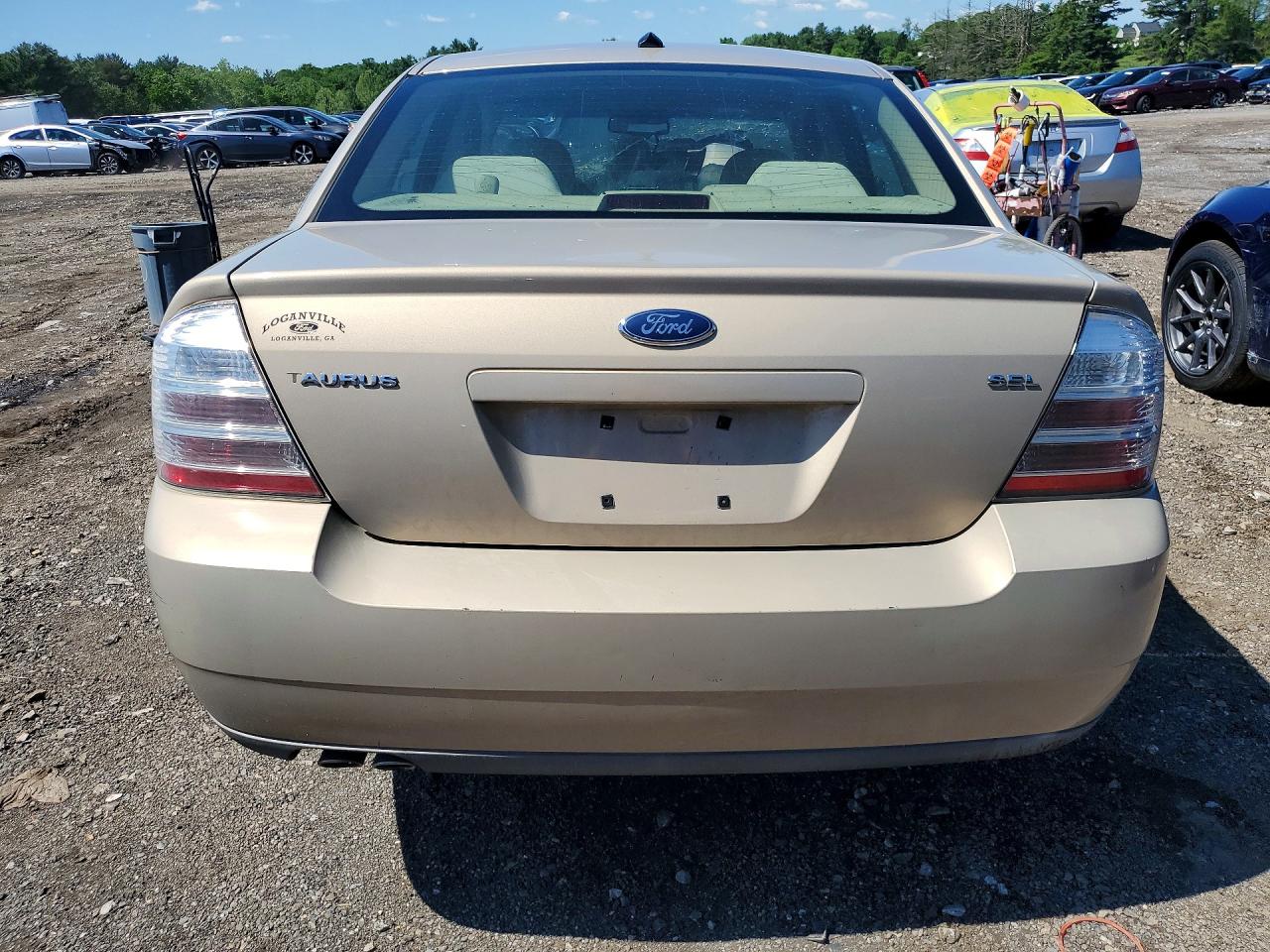 2008 Ford Taurus Sel Бежевый vin: 1FAHP24W48G130459