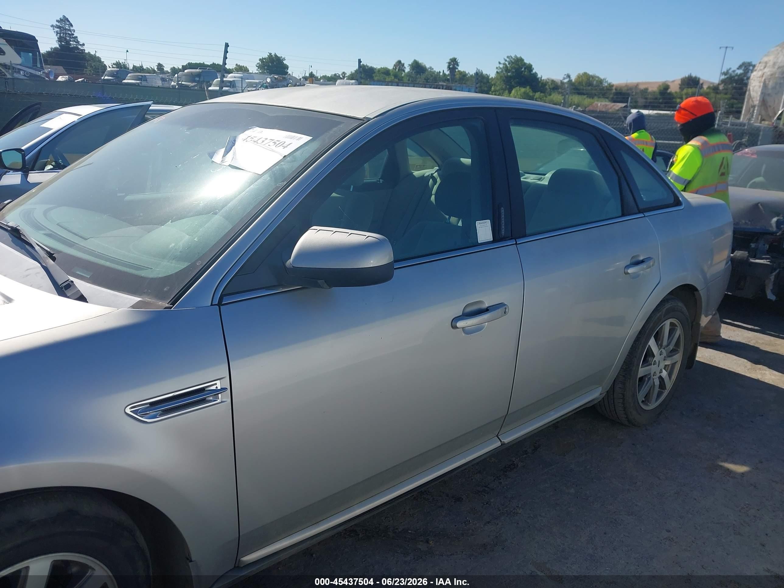 2008 Ford Taurus Sel Gray vin: 1FAHP24W48G142563