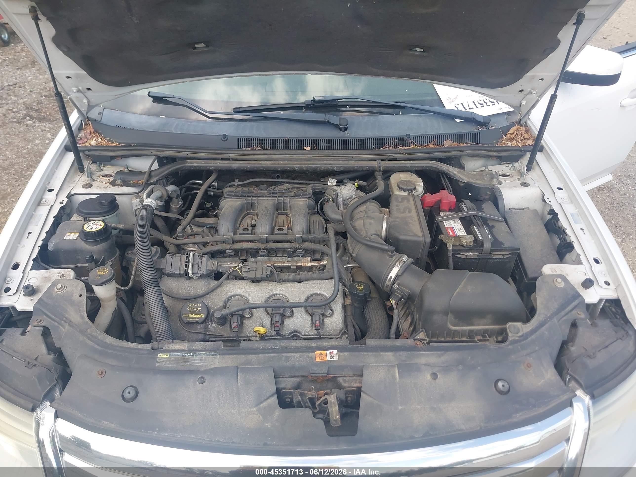 2008 Ford Taurus Sel White vin: 1FAHP24W48G178382