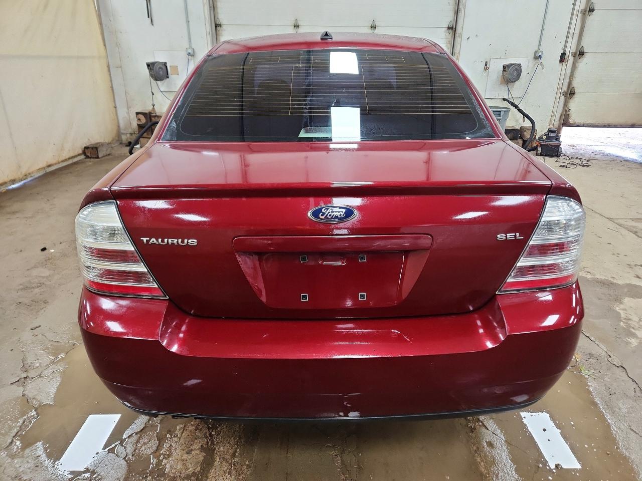 2008 Ford Taurus Sel Burgundy vin: 1FAHP24W58G153863