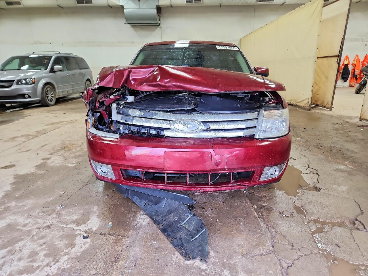 2008 Ford Taurus Sel Burgundy vin: 1FAHP24W58G153863