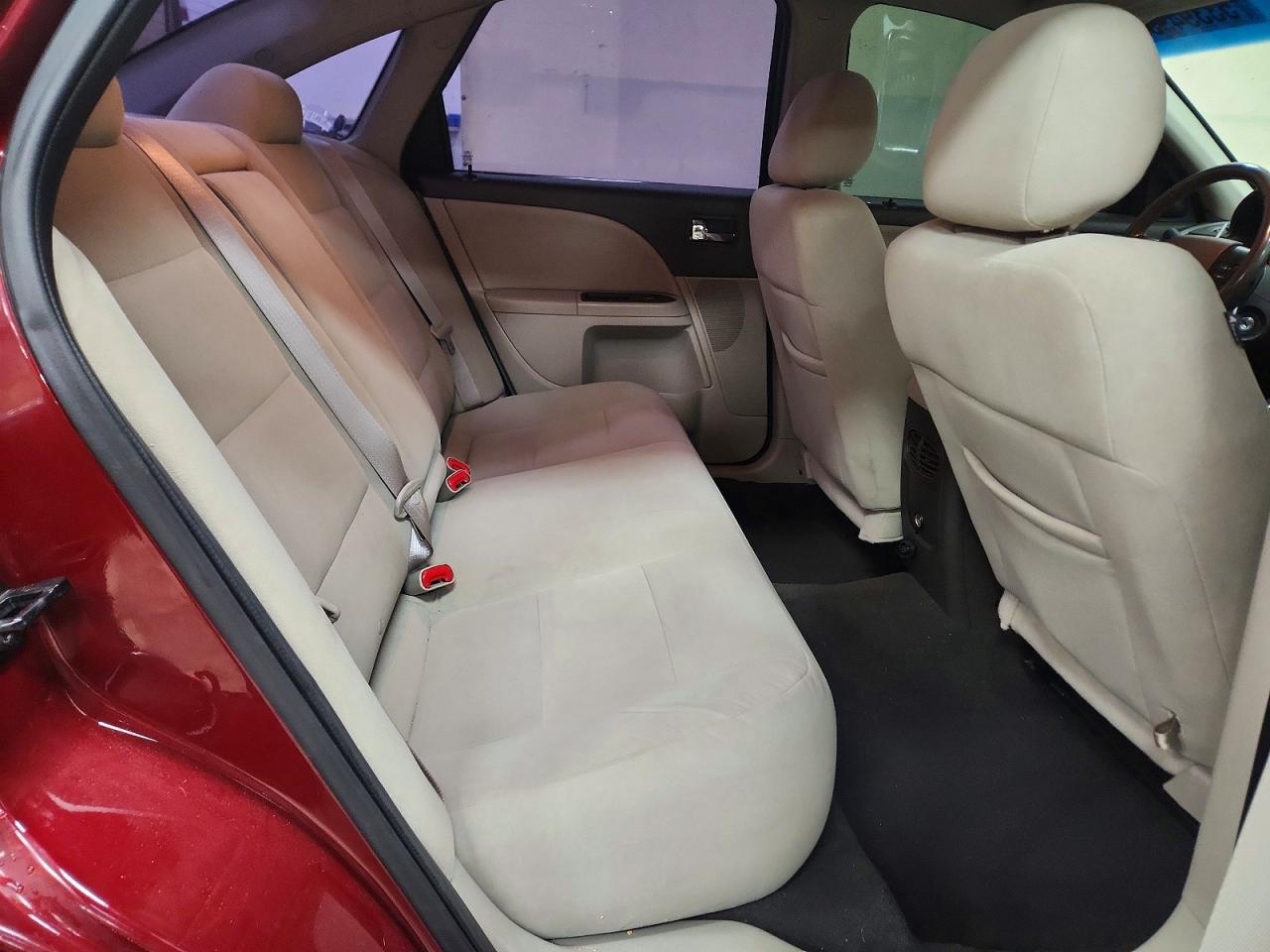 2008 Ford Taurus Sel Burgundy vin: 1FAHP24W58G153863