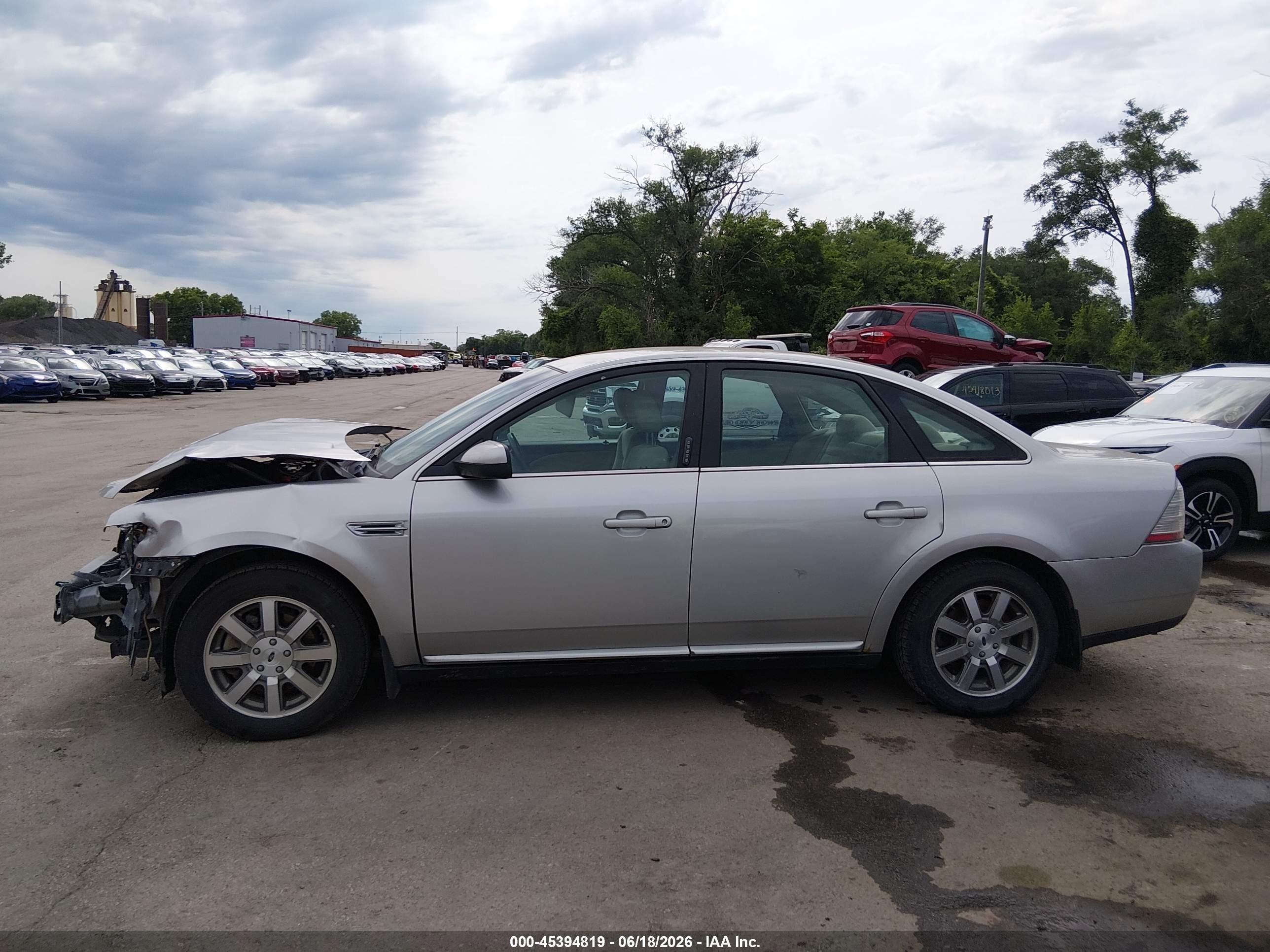 2009 Ford Taurus Sel Silver vin: 1FAHP24W59G104583