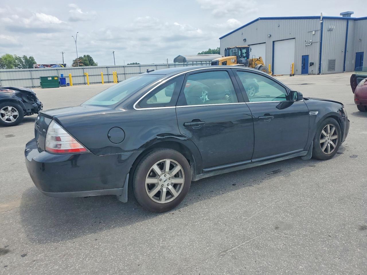 2008 Ford Taurus Sel Black vin: 1FAHP24W68G152138