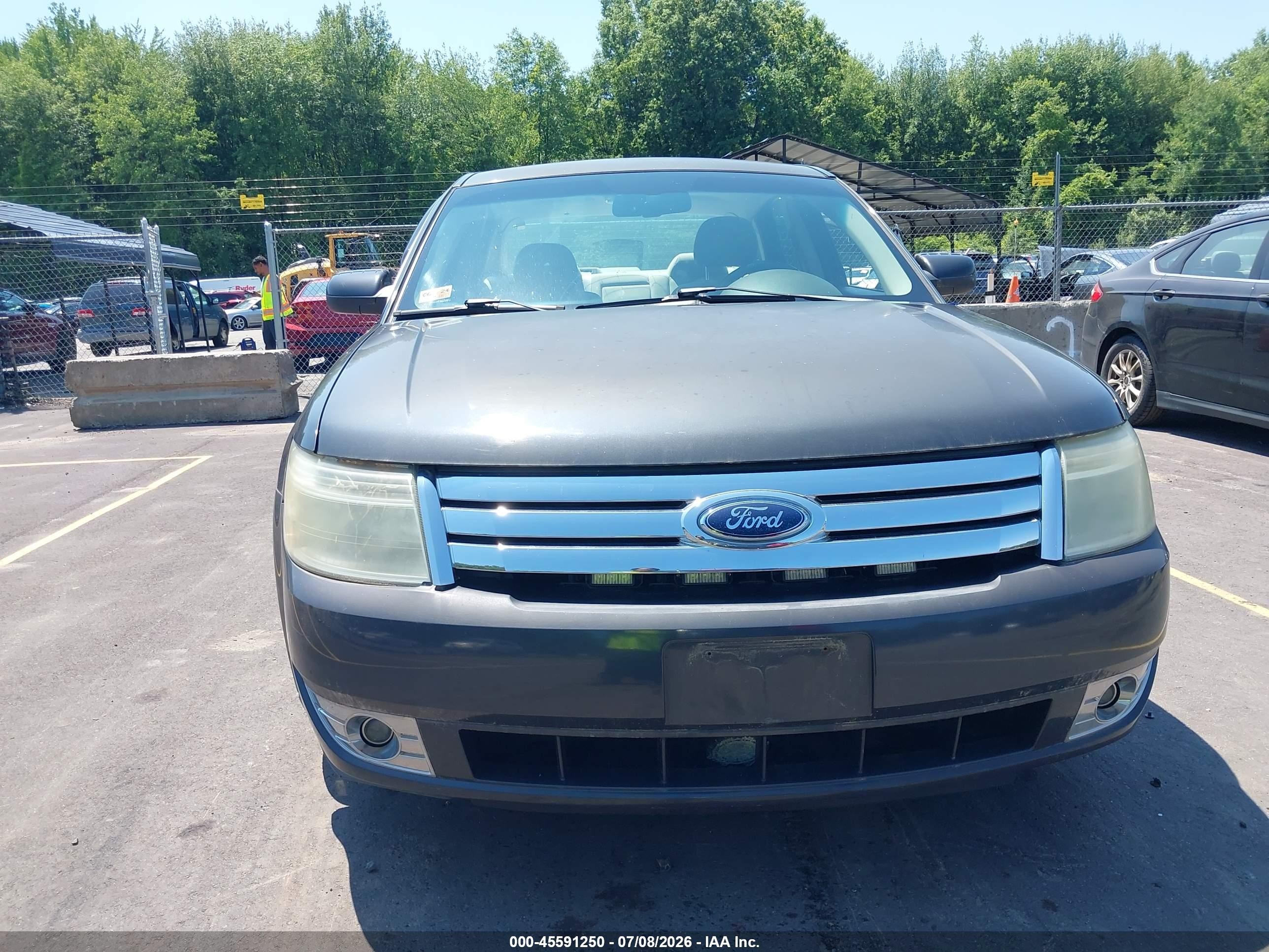 2008 Ford Taurus Sel Gray vin: 1FAHP24W68G158425