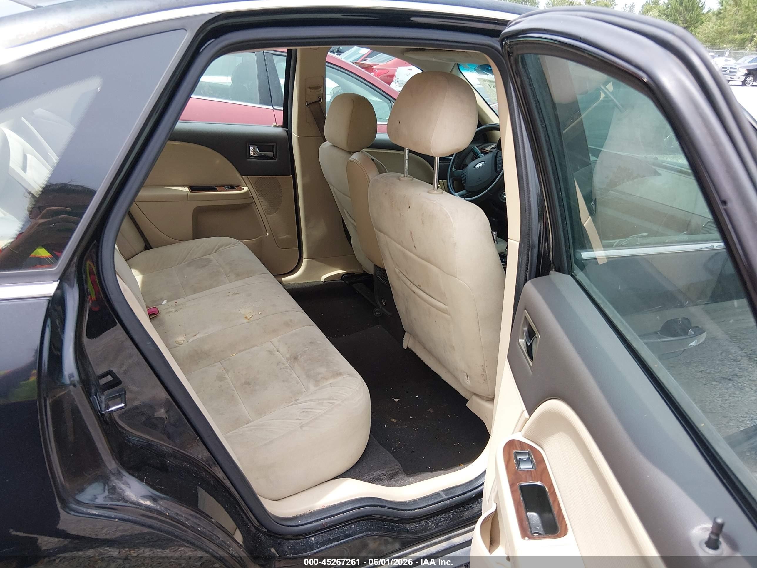 2008 Ford Taurus Sel Black vin: 1FAHP24W88G116077