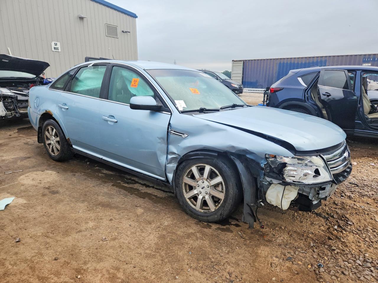 2008 Ford Taurus Sel Синий vin: 1FAHP24W88G124938
