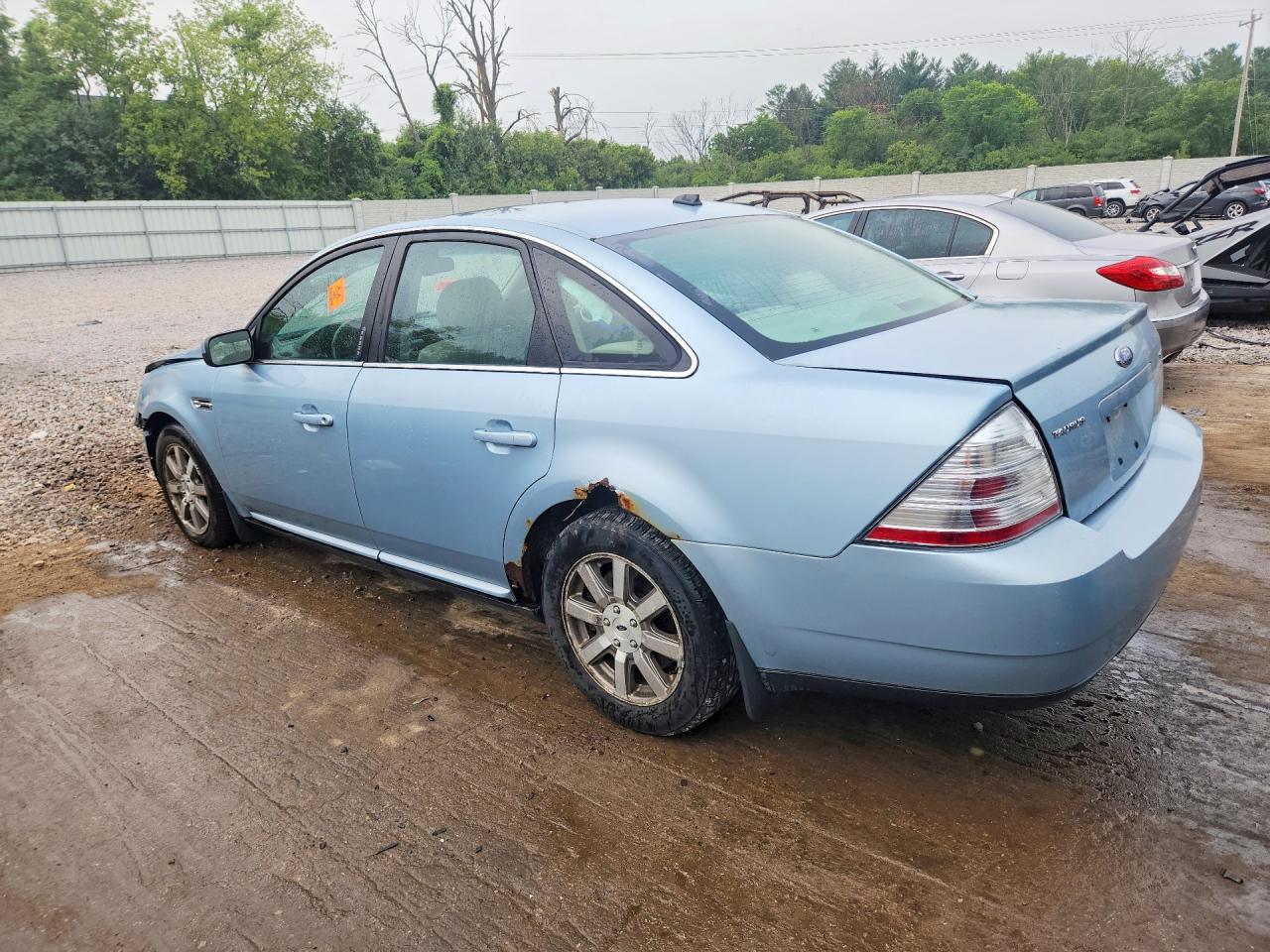 2008 Ford Taurus Sel Синий vin: 1FAHP24W88G124938