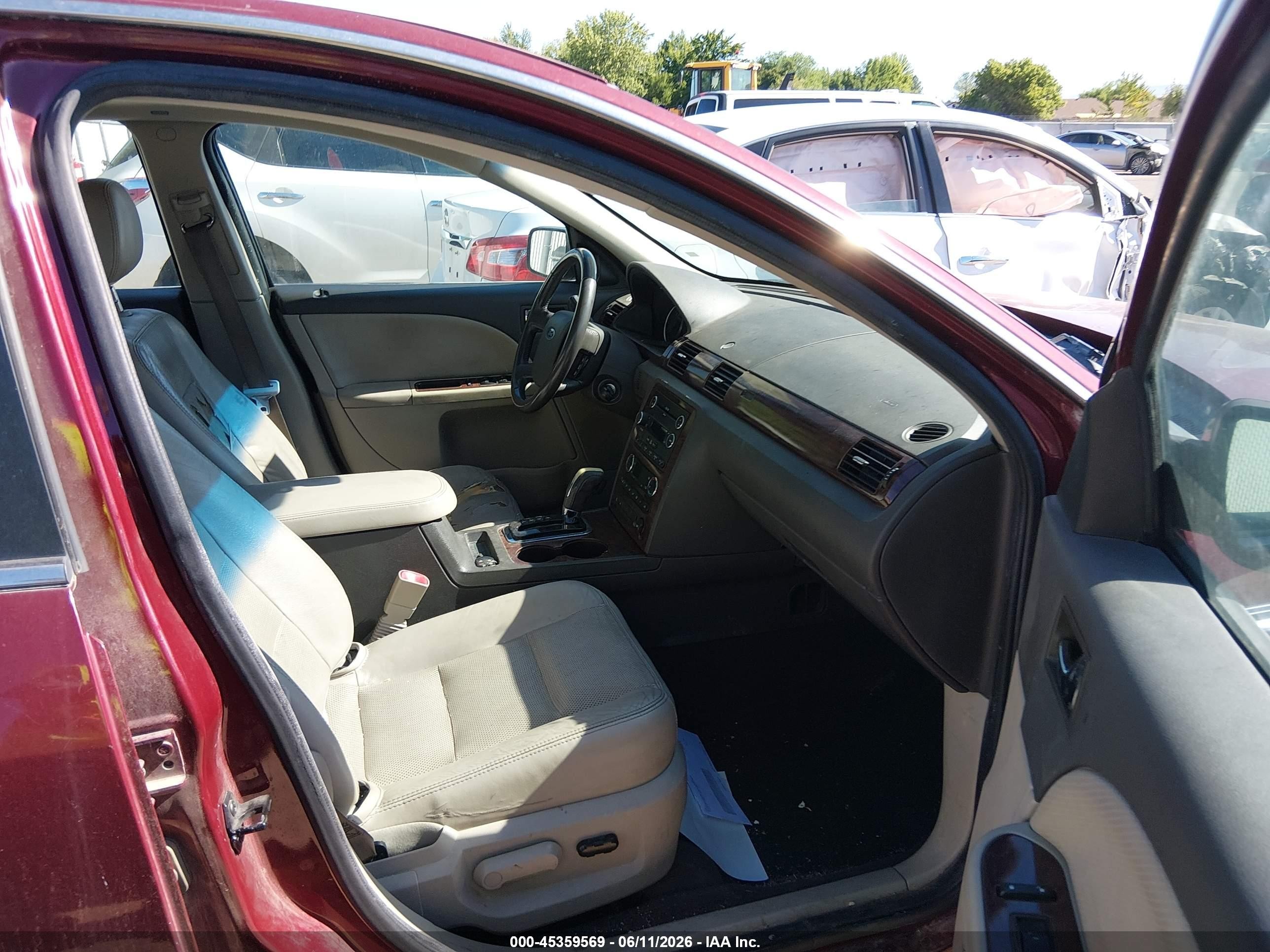 2008 Ford Taurus Sel Красный vin: 1FAHP24W88G181348