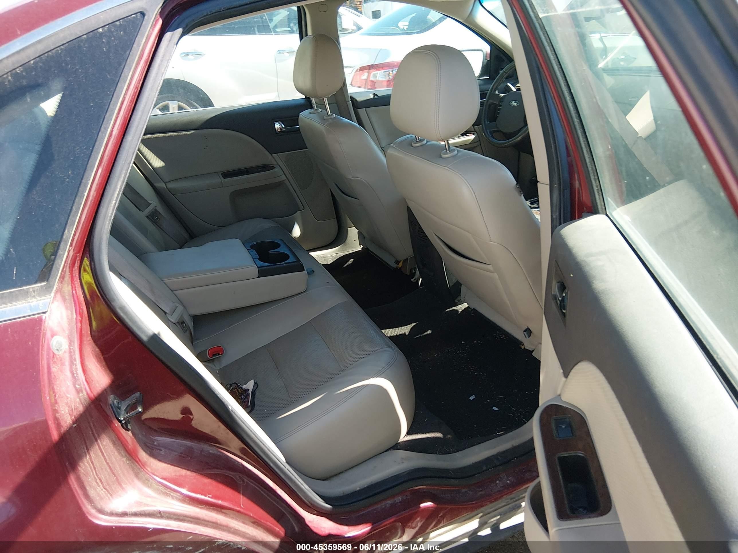 2008 Ford Taurus Sel Красный vin: 1FAHP24W88G181348