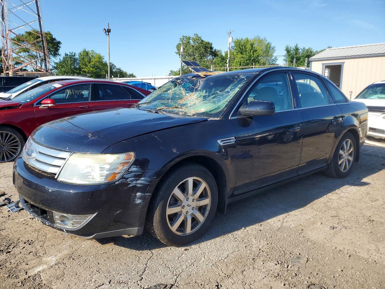 2008 Ford Taurus Sel Blue vin: 1FAHP24W88G183102