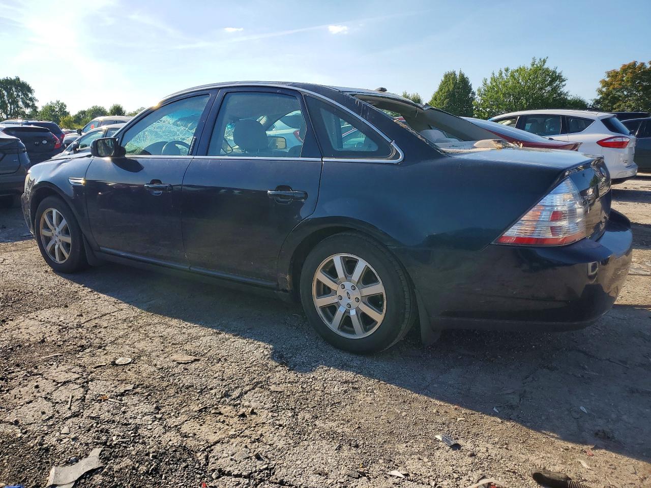 2008 Ford Taurus Sel Синий vin: 1FAHP24W88G183102