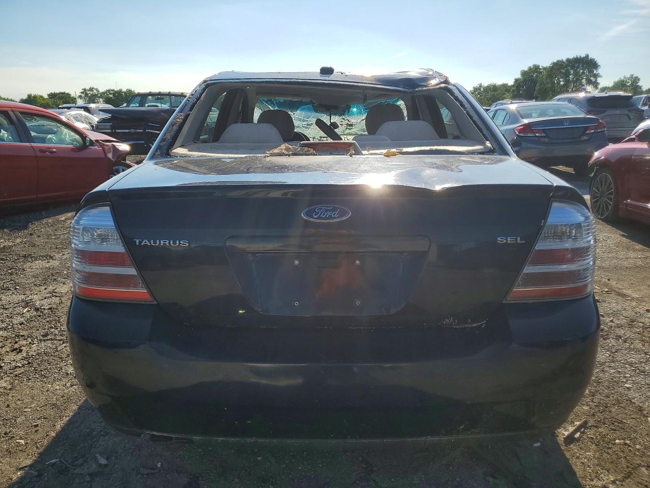 2008 Ford Taurus Sel Синий vin: 1FAHP24W88G183102
