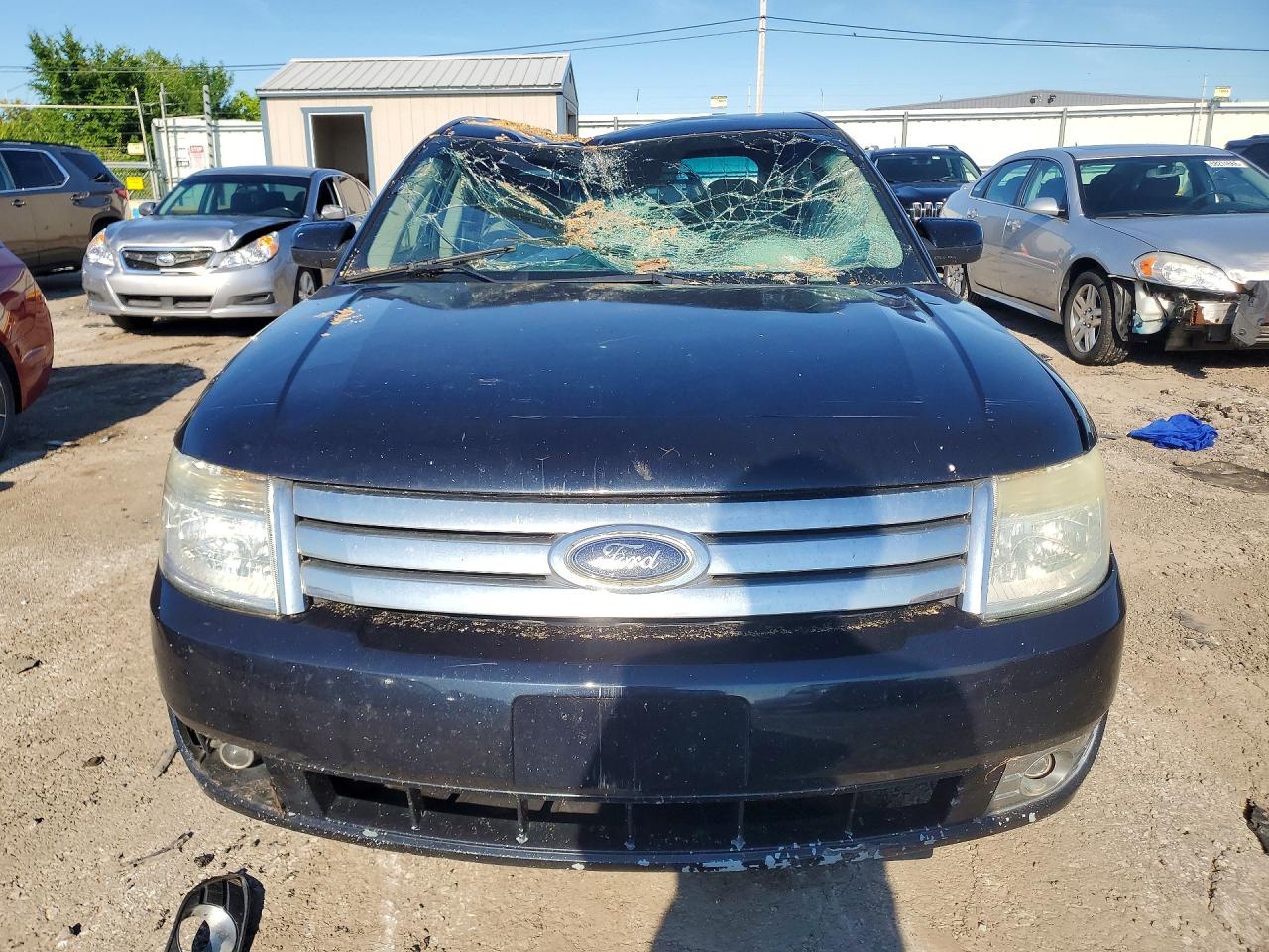 2008 Ford Taurus Sel Синий vin: 1FAHP24W88G183102